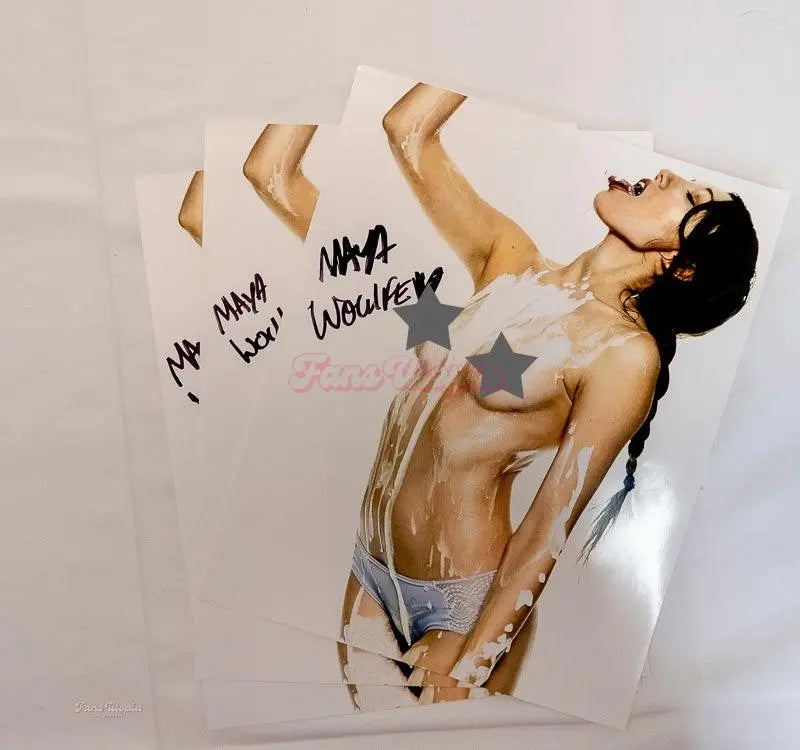 Maya Woulfe Milk 8x11 Photo Maya Woulfe
