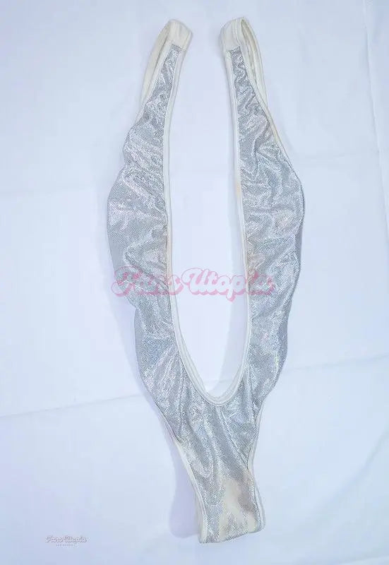 Maya Woulfe White Reflective Bodysuit Maya Woulfe