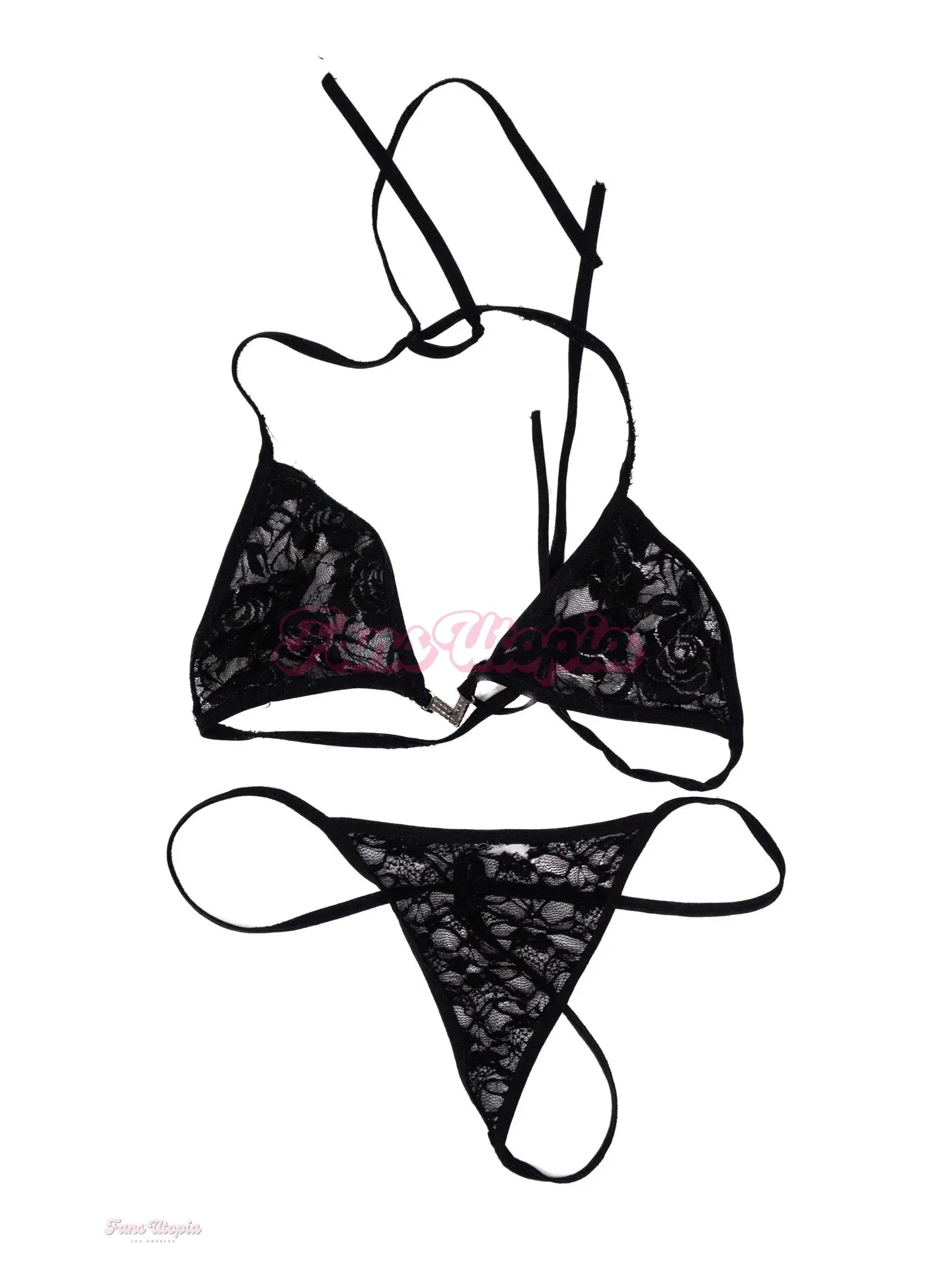 Meli Santa Black Lace Bikini OUTLET