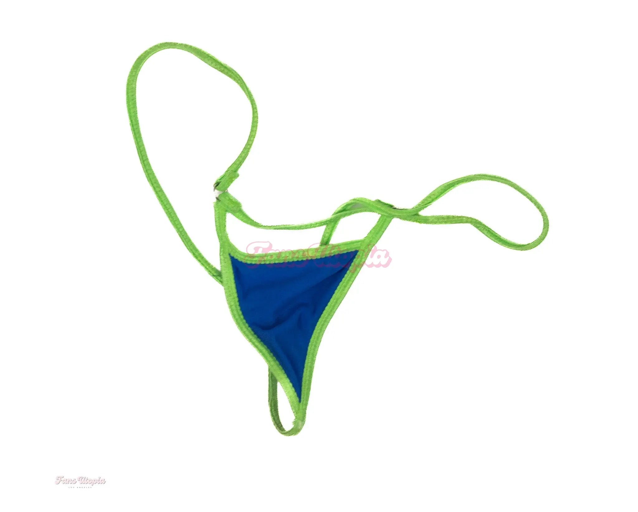 Meli Santa Blue Green Thong OUTLET