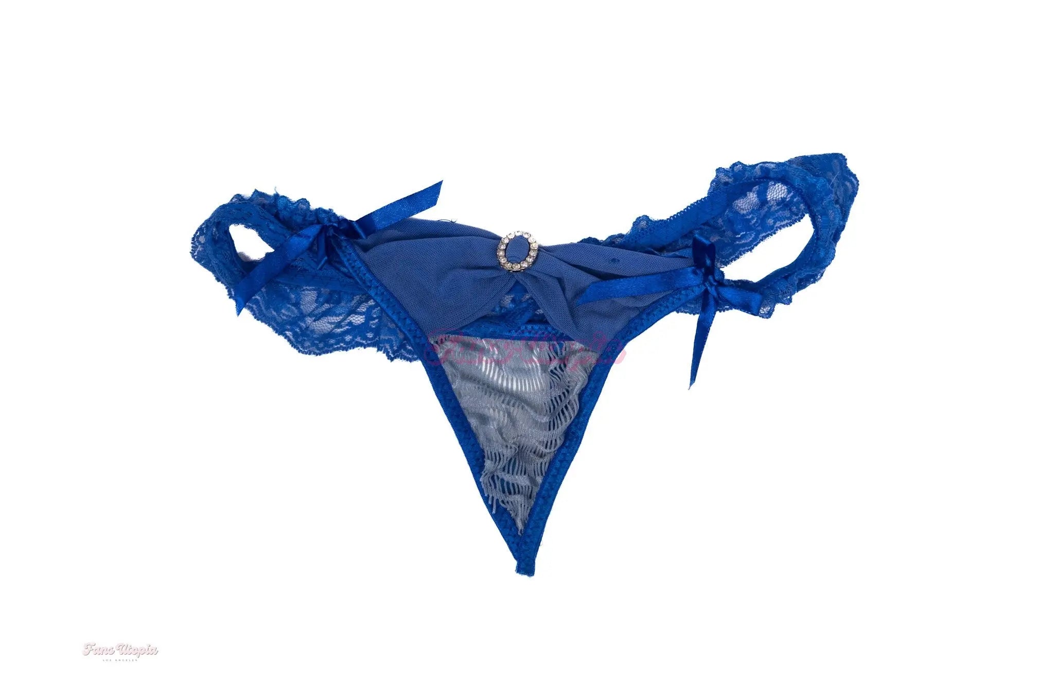 Meli Santa Blue Ribbon Thong OUTLET