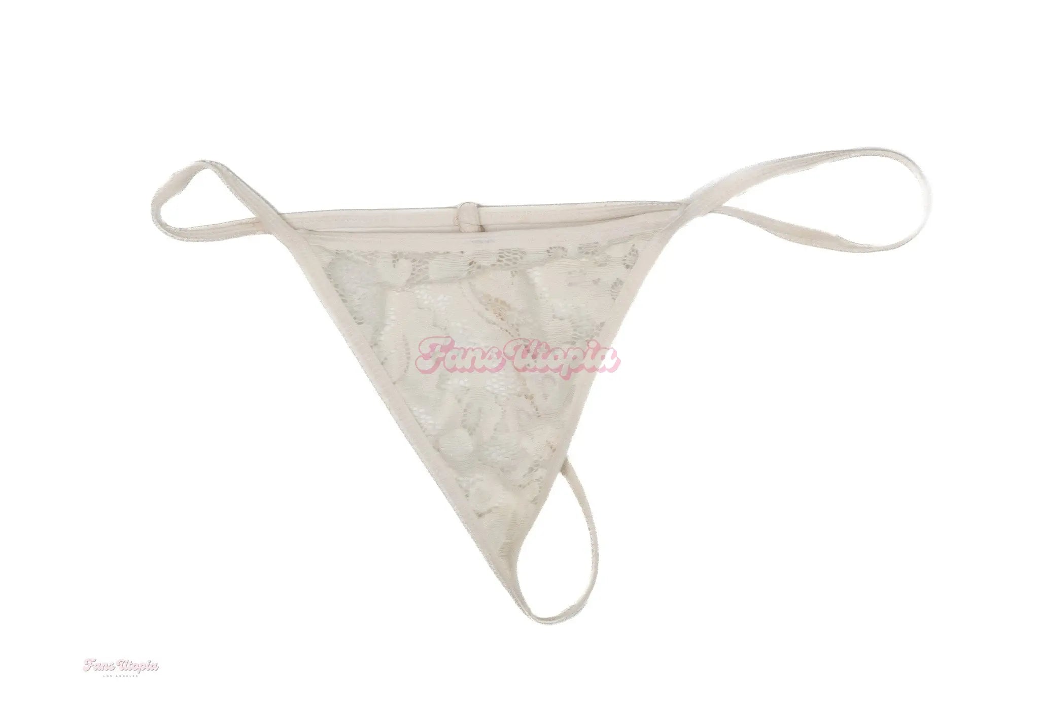 Meli Santa White Lace Thong OUTLET