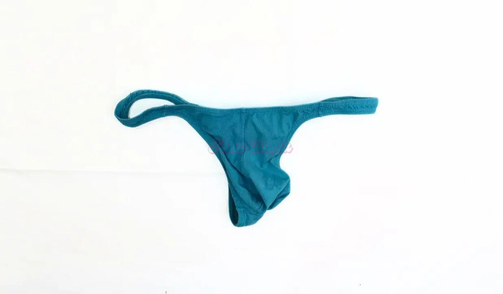Michael Boston Blue Thong Michael Boston