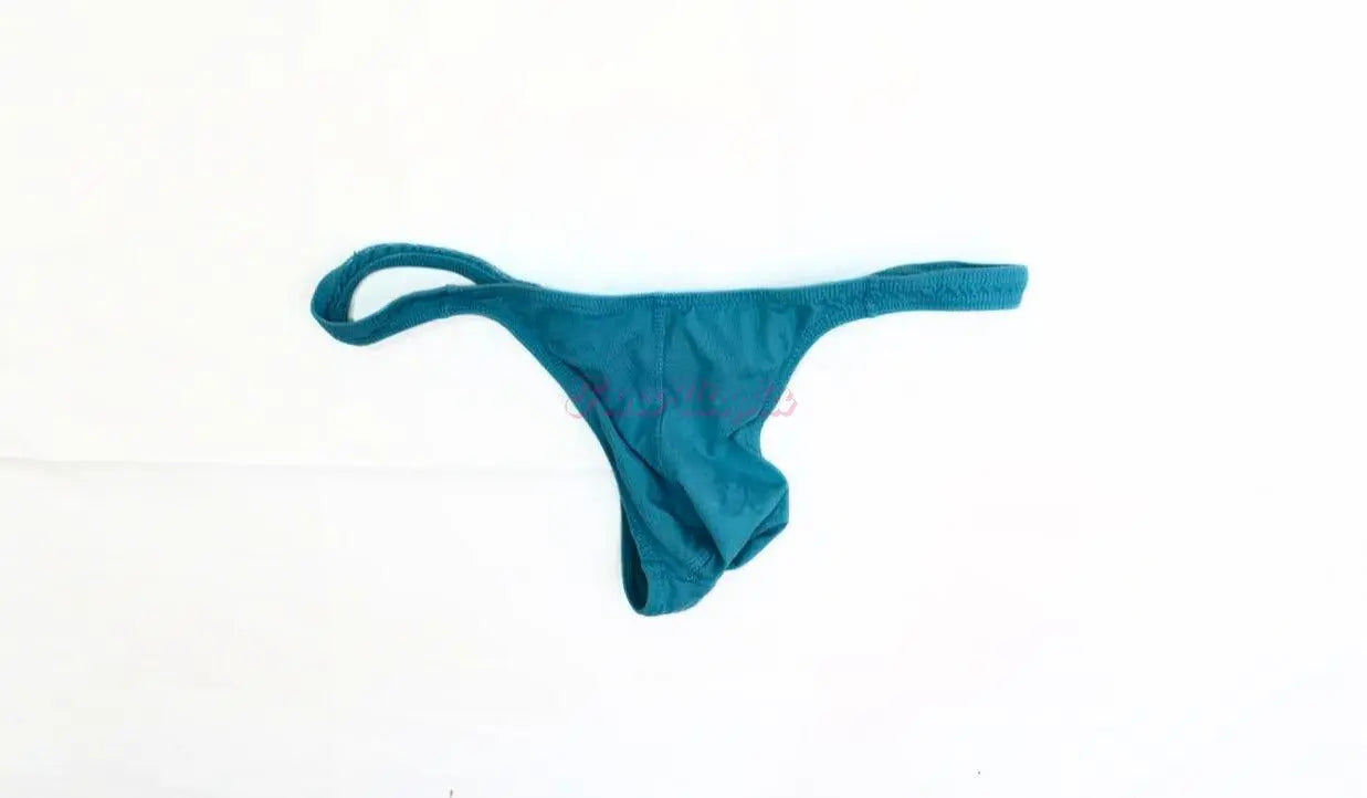 Michael Boston Blue Thong Michael Boston