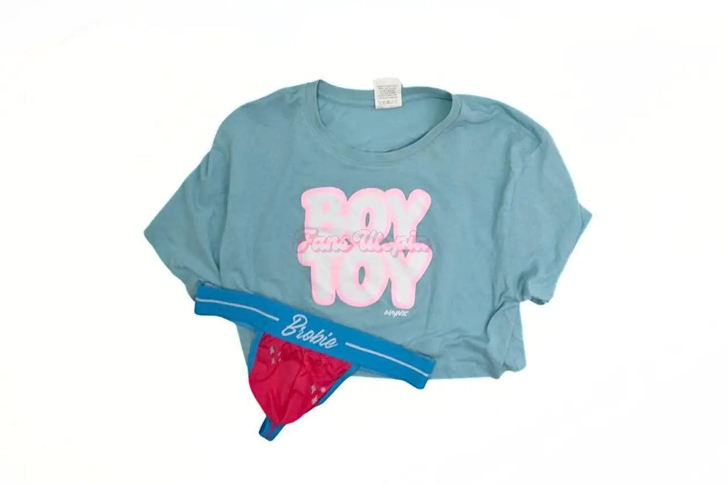 Michael Boston Blue Top & Jockey Set Michael Boston