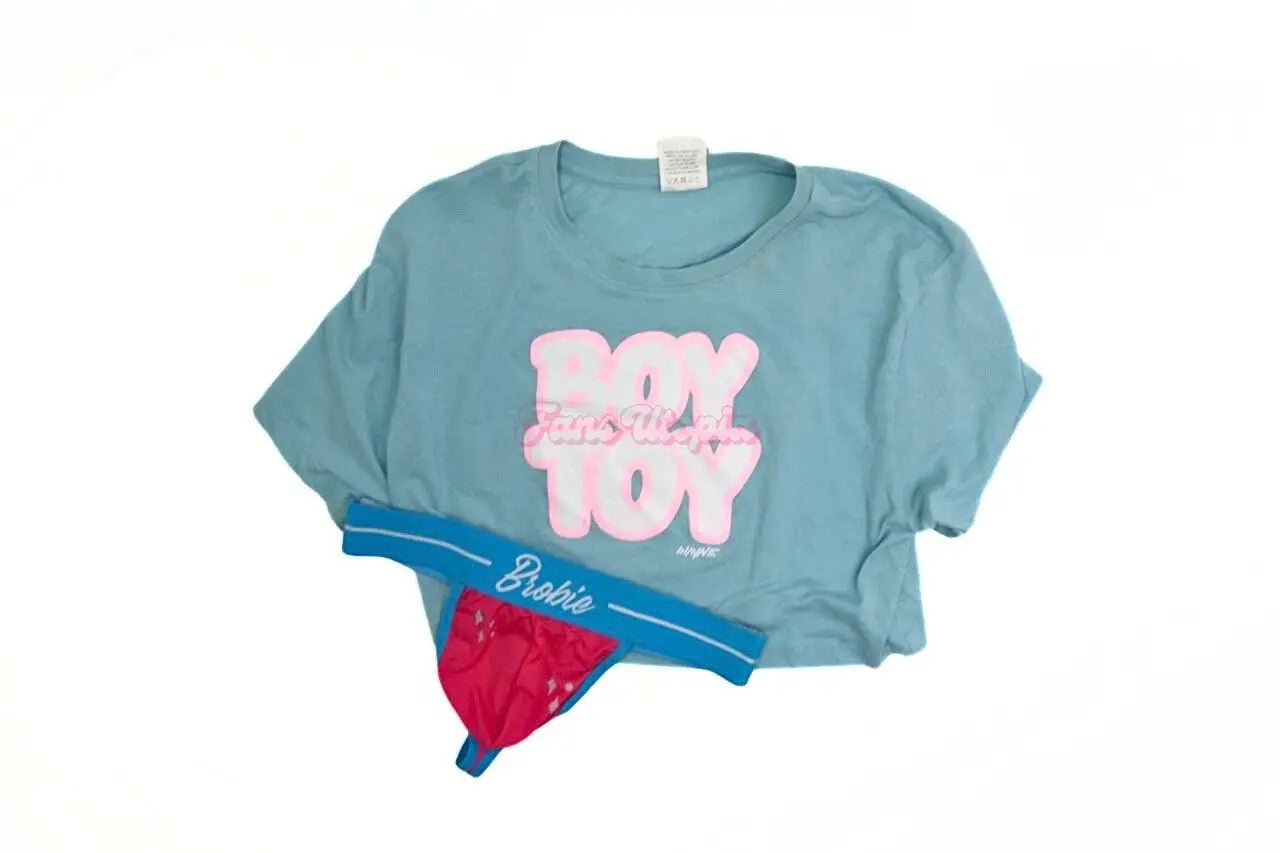 Michael Boston Blue Top & Jockey Set Michael Boston