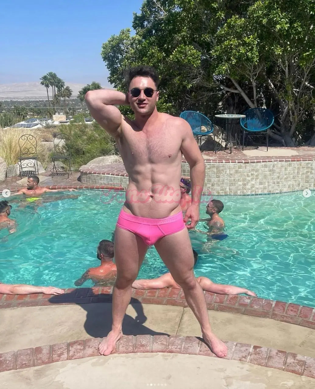 Michael Boston Pink Brief Michael Boston