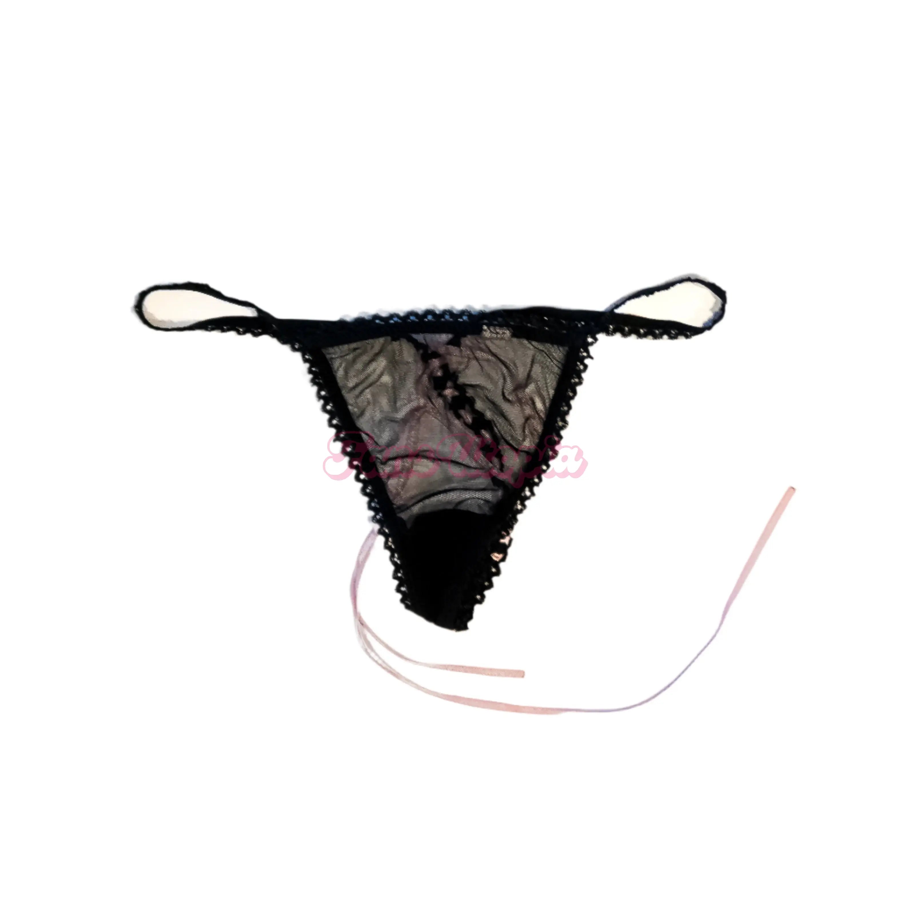 Natasha VS Braided Ribbon Thong Natasha