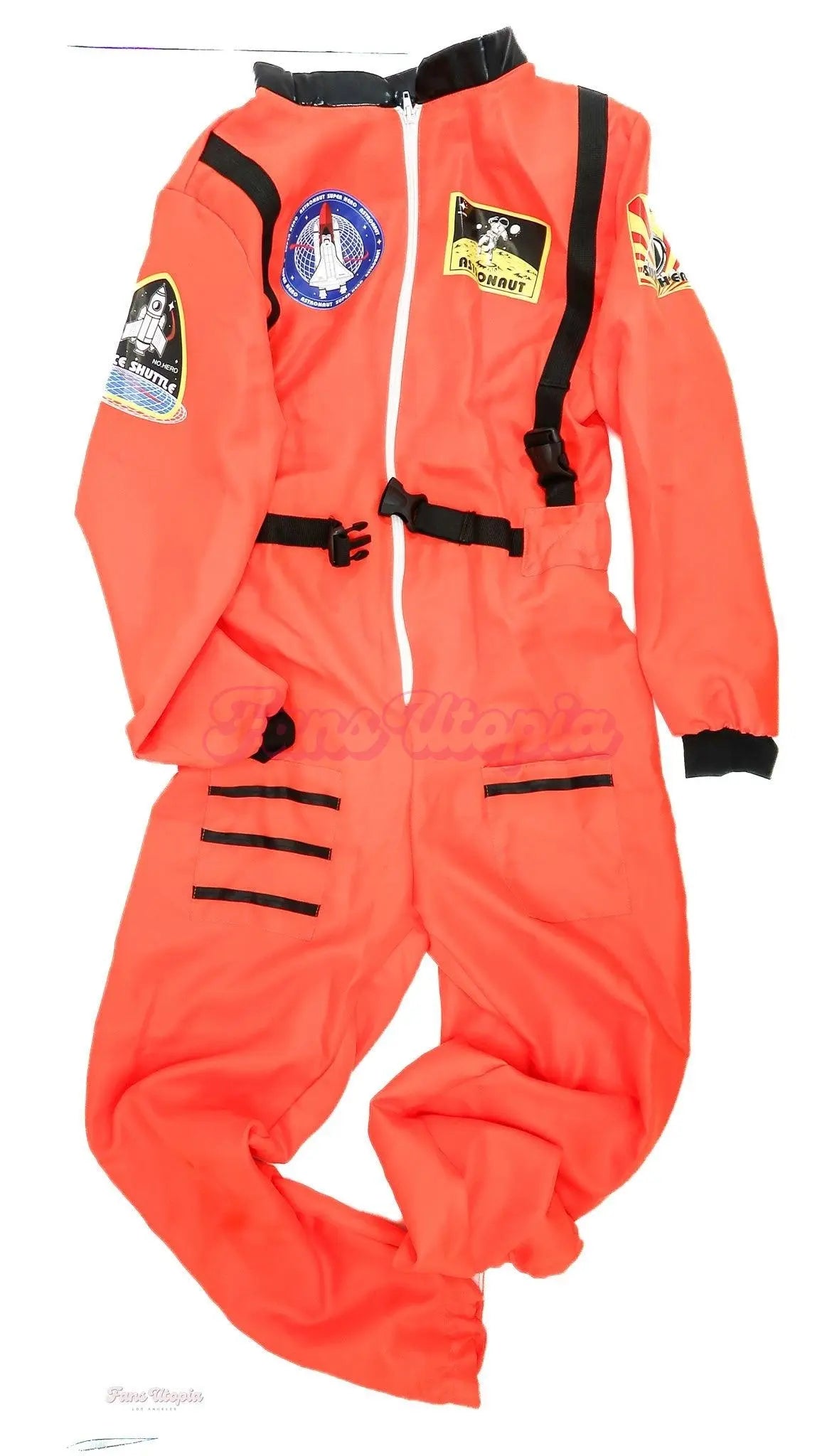 Nicole Aria Orange Space Suit Costume Nicole Aria
