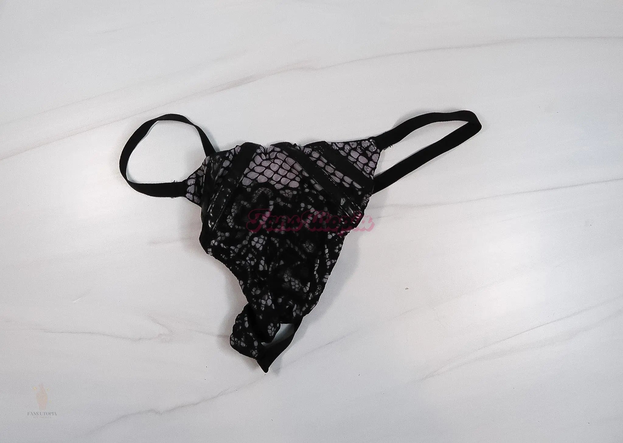 Nikki Benz Black Lace Thong Nikki Benz