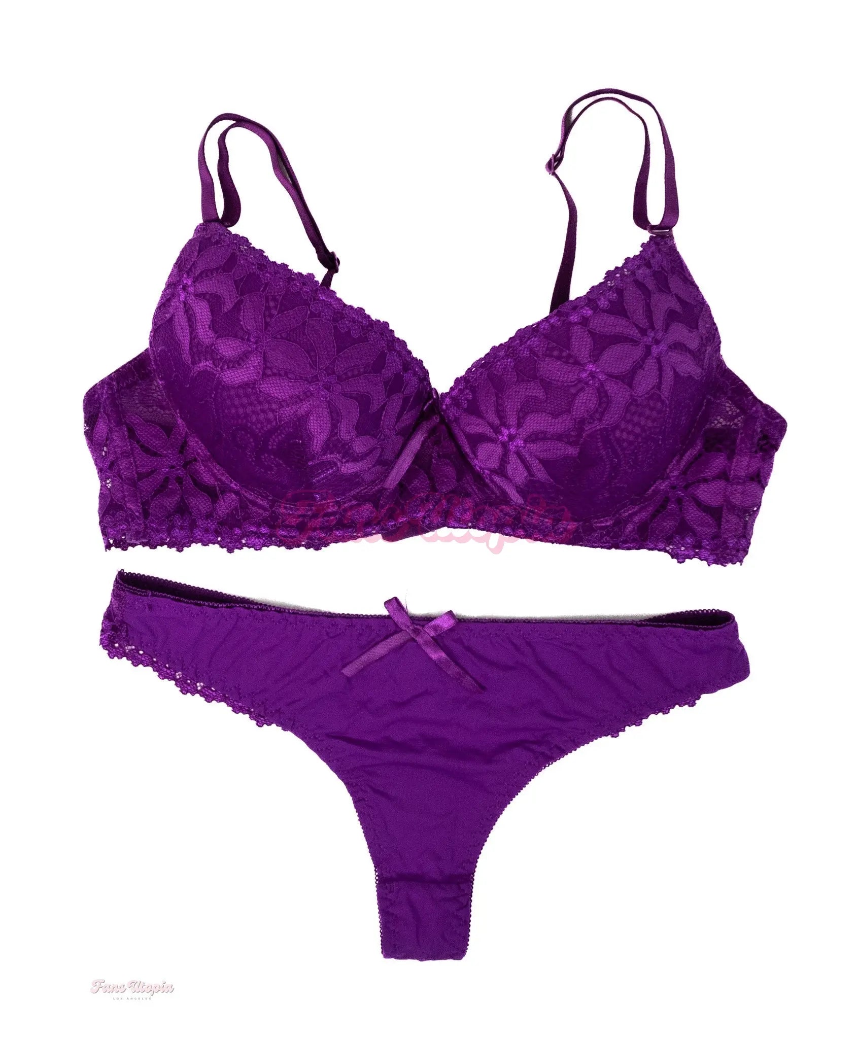 Nikki Benz Magenta Bra Panty Set Nikki Benz