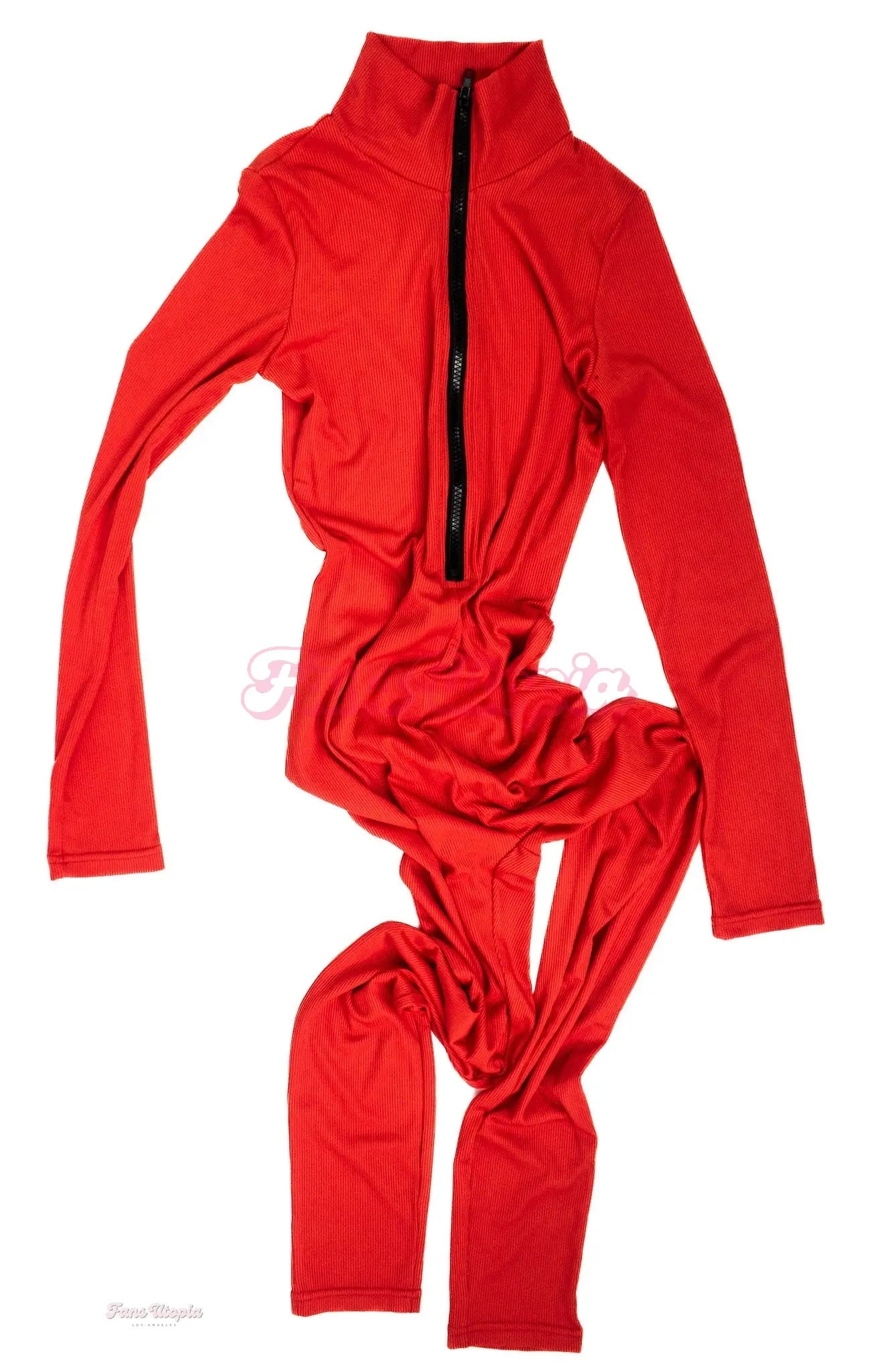 Nikki Benz Red Jumpsuit Nikki Benz