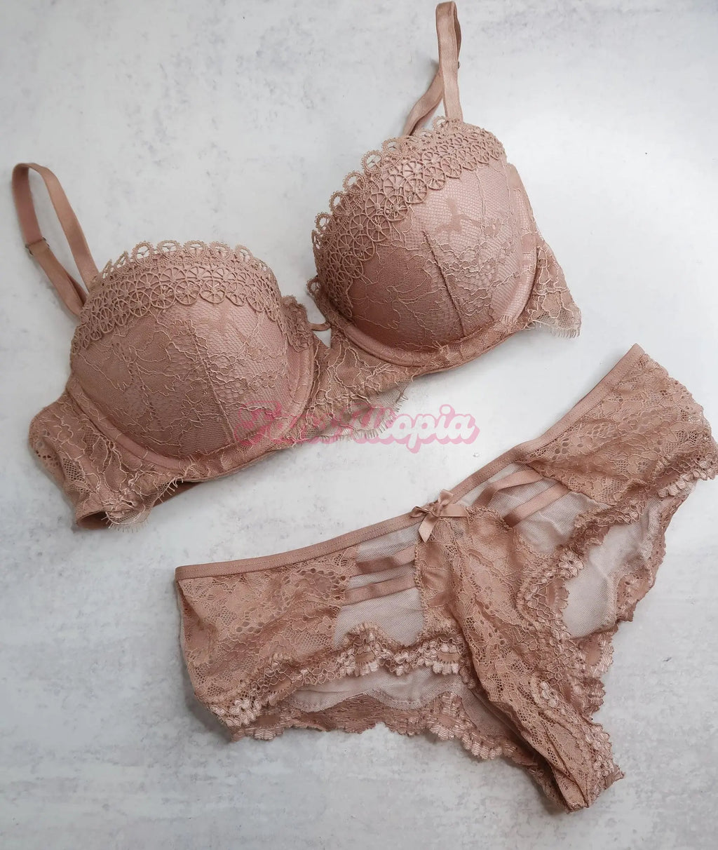 Nina Dolci Blush Bra & Panty Set Nina Dolci