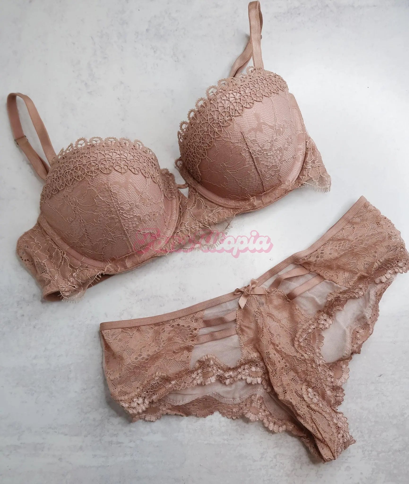 Nina Dolci Blush Bra & Panty Set Nina Dolci