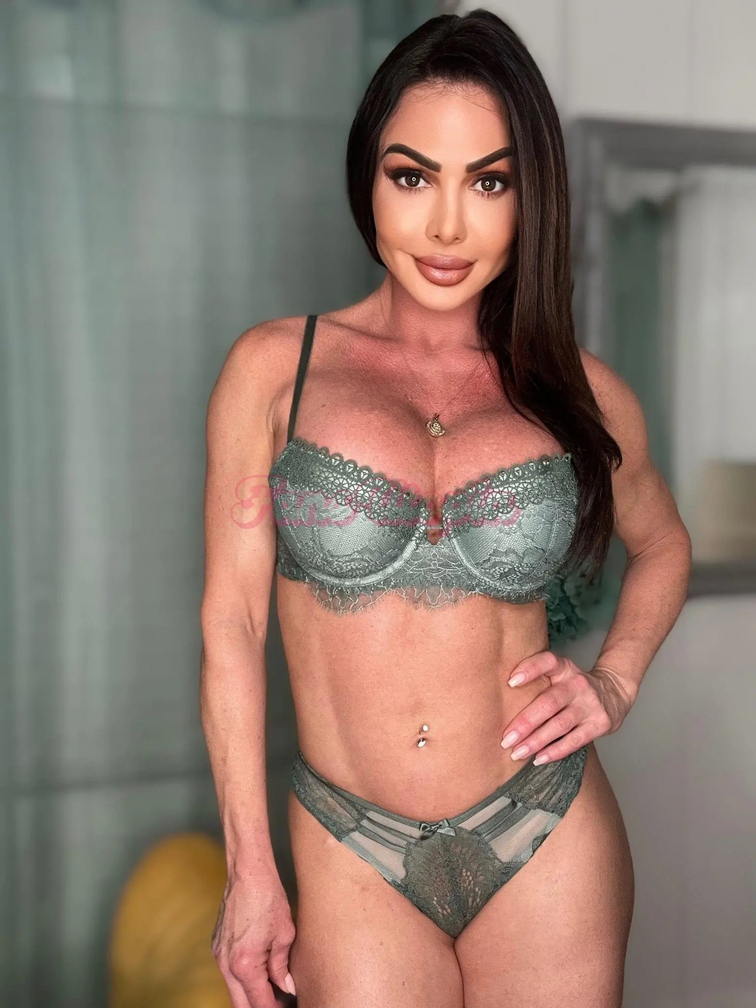 Nina Dolci Green Bra & Panty Set Nina Dolci