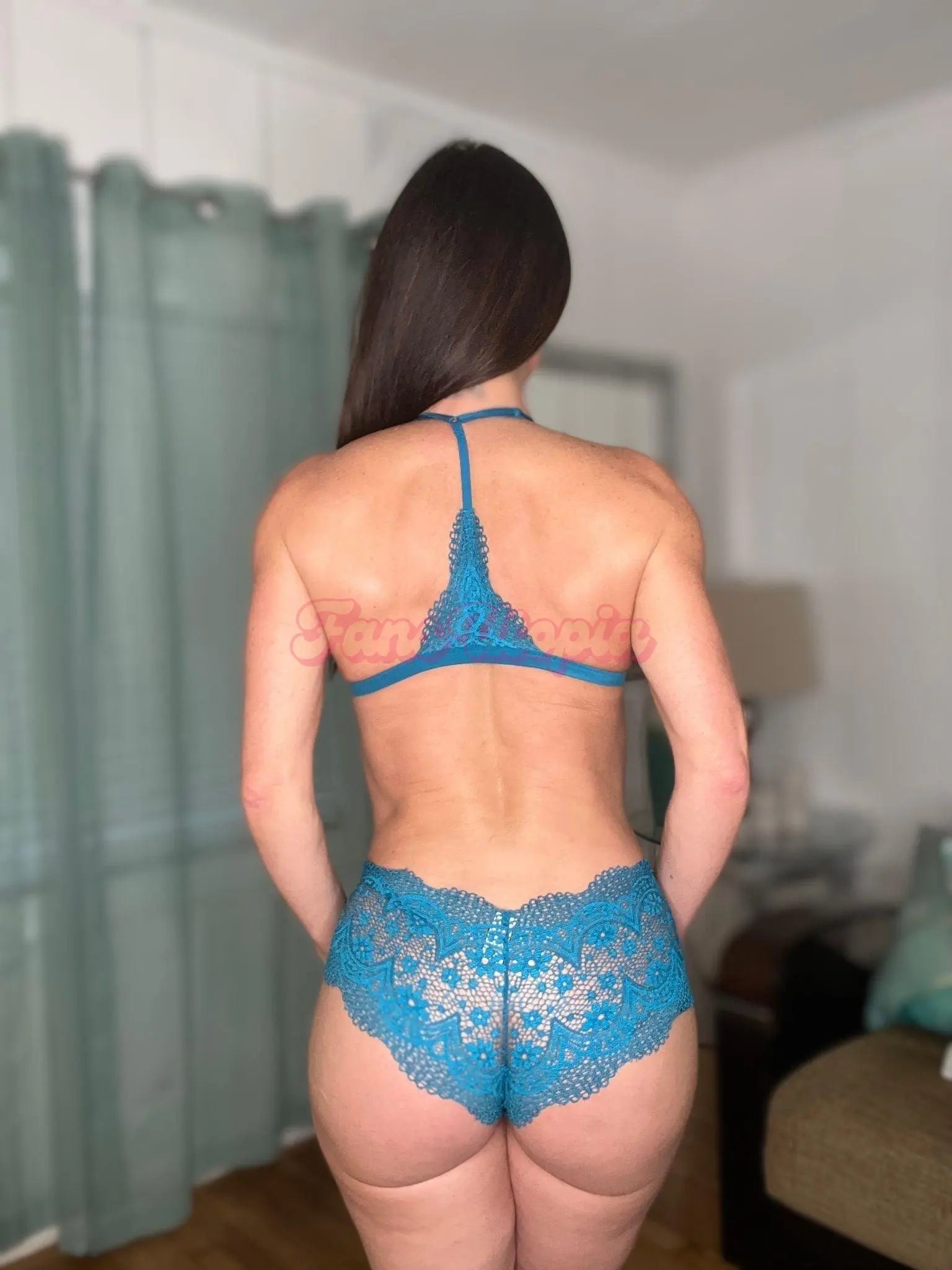 Nina Dolci Teal Bra & Panty Set Nina Dolci