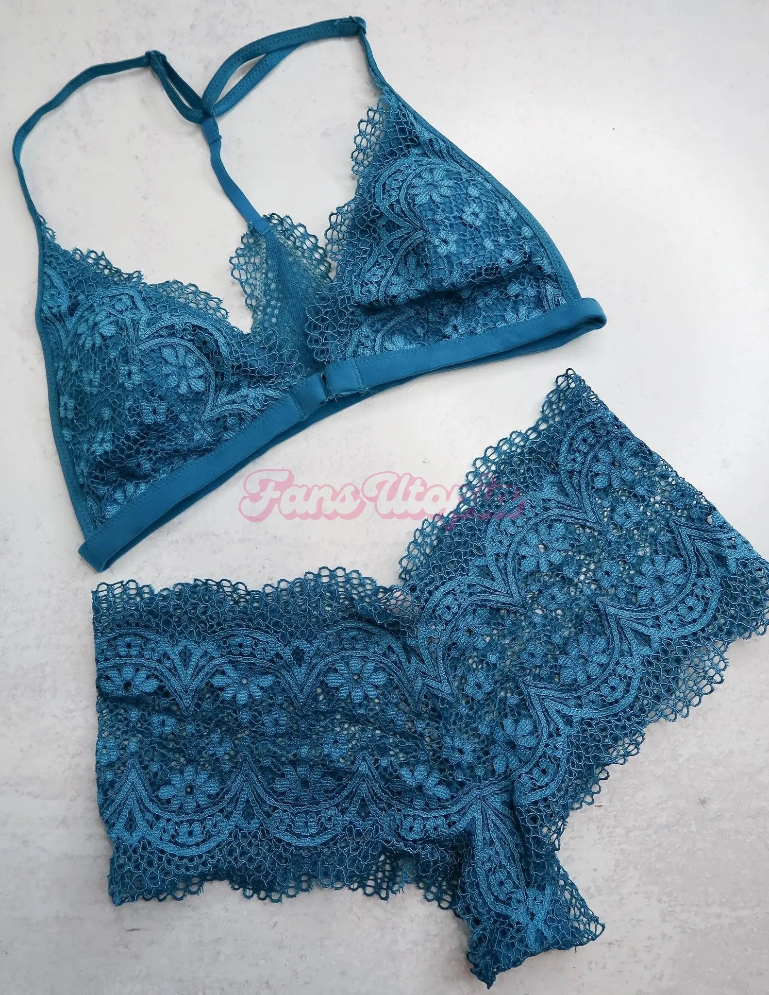 Nina Dolci Teal Bra & Panty Set Nina Dolci