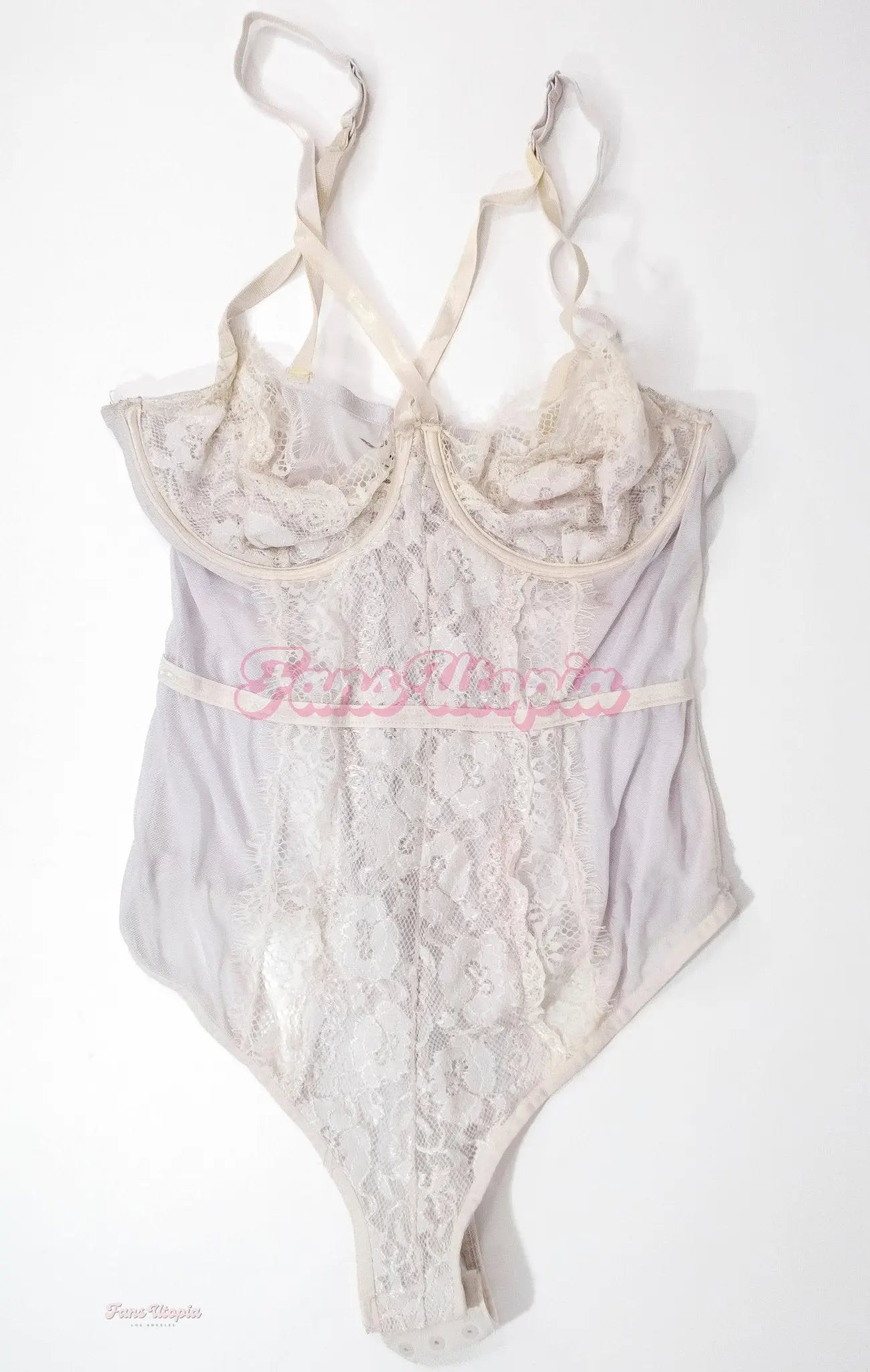 Payton Preslee Dirty White Lace Bodysuit Payton Preslee