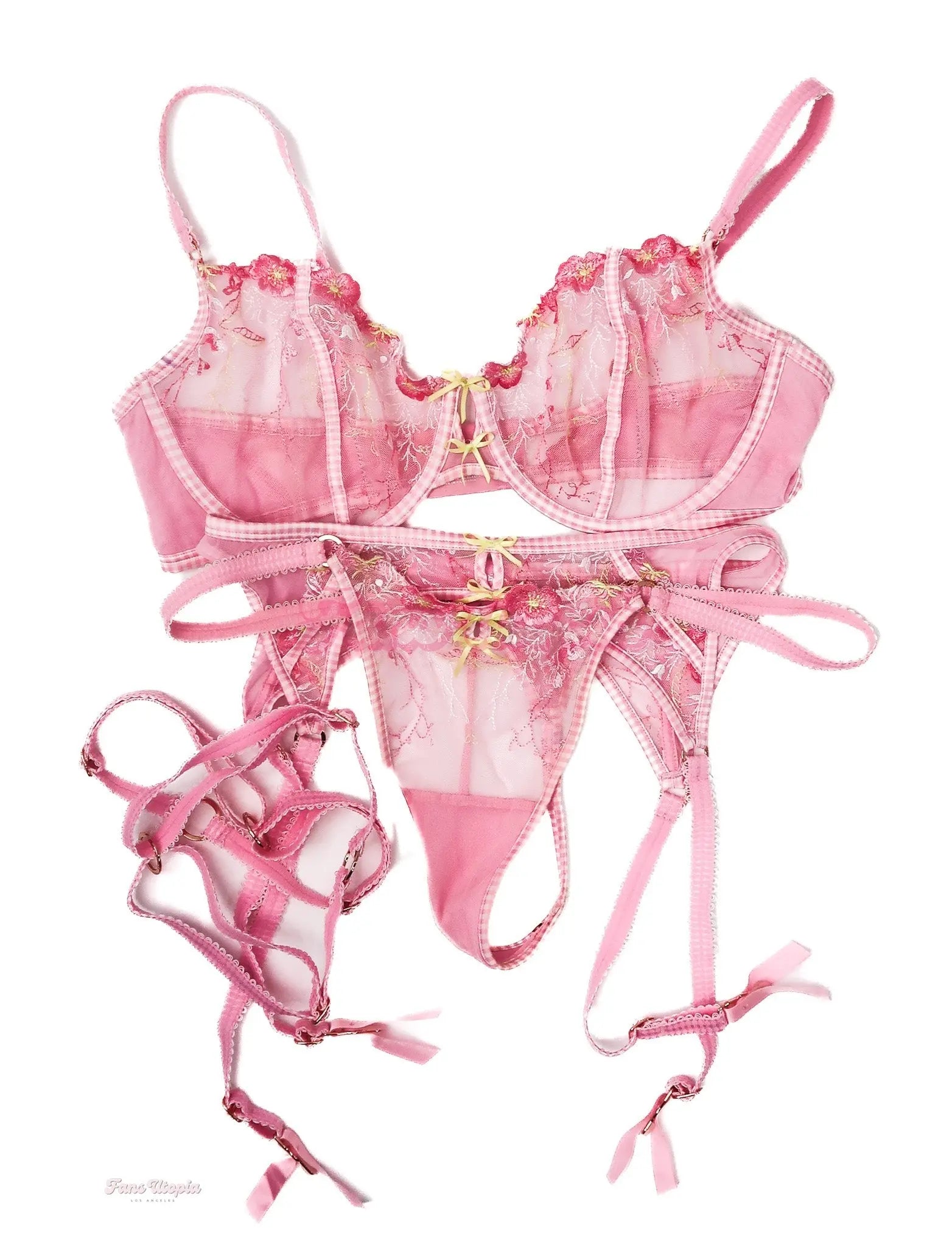 Payton Preslee Pink Gingham Set OUTLET