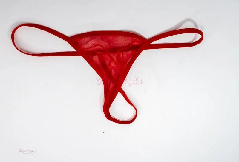 Payton Preslee Red T String Payton Preslee