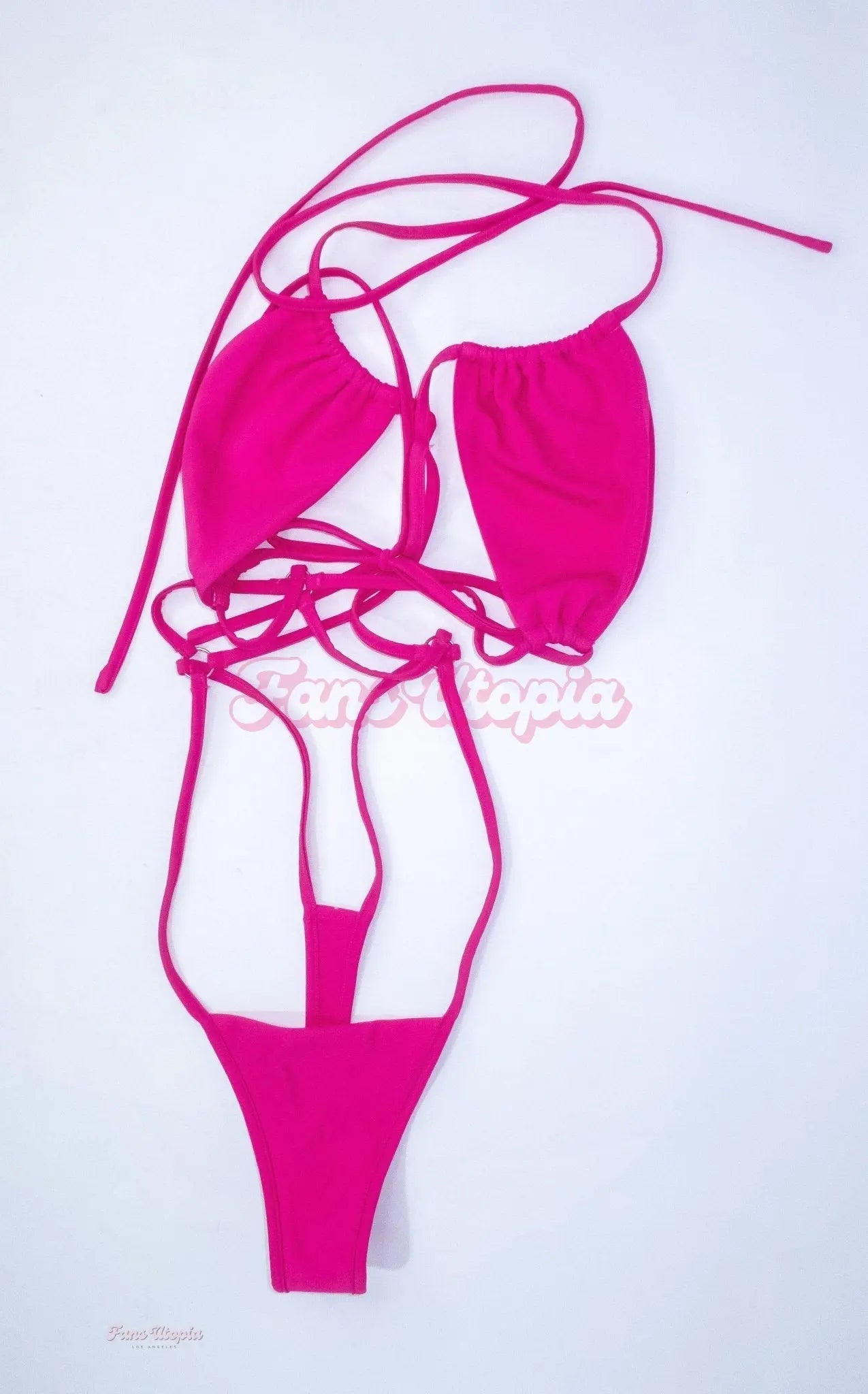 Queenie Sateen Pink iamgia Bathing Suit Queenie Sateen