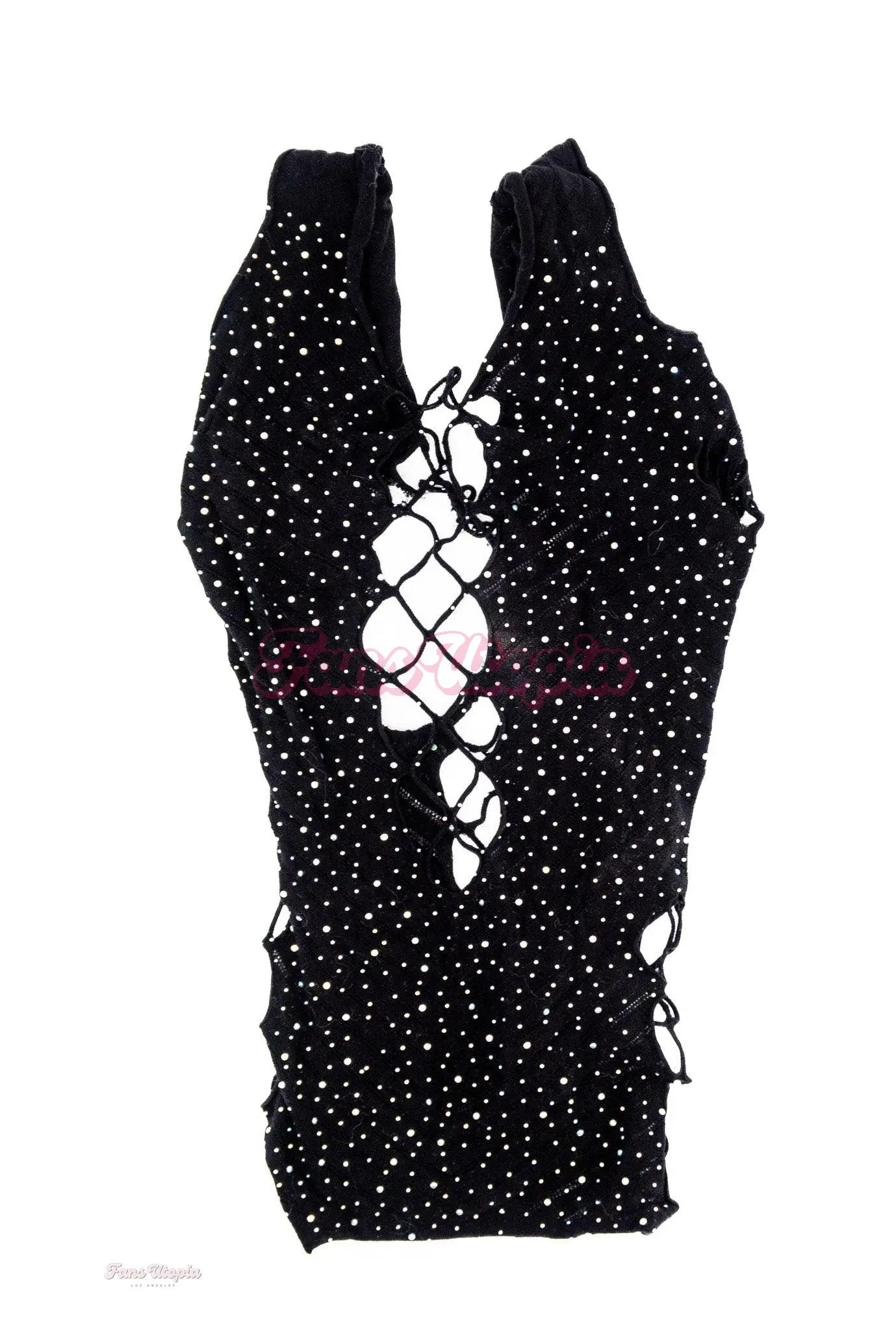 Rachael Cavalli Black Fishnet Dress Rachael Cavalli