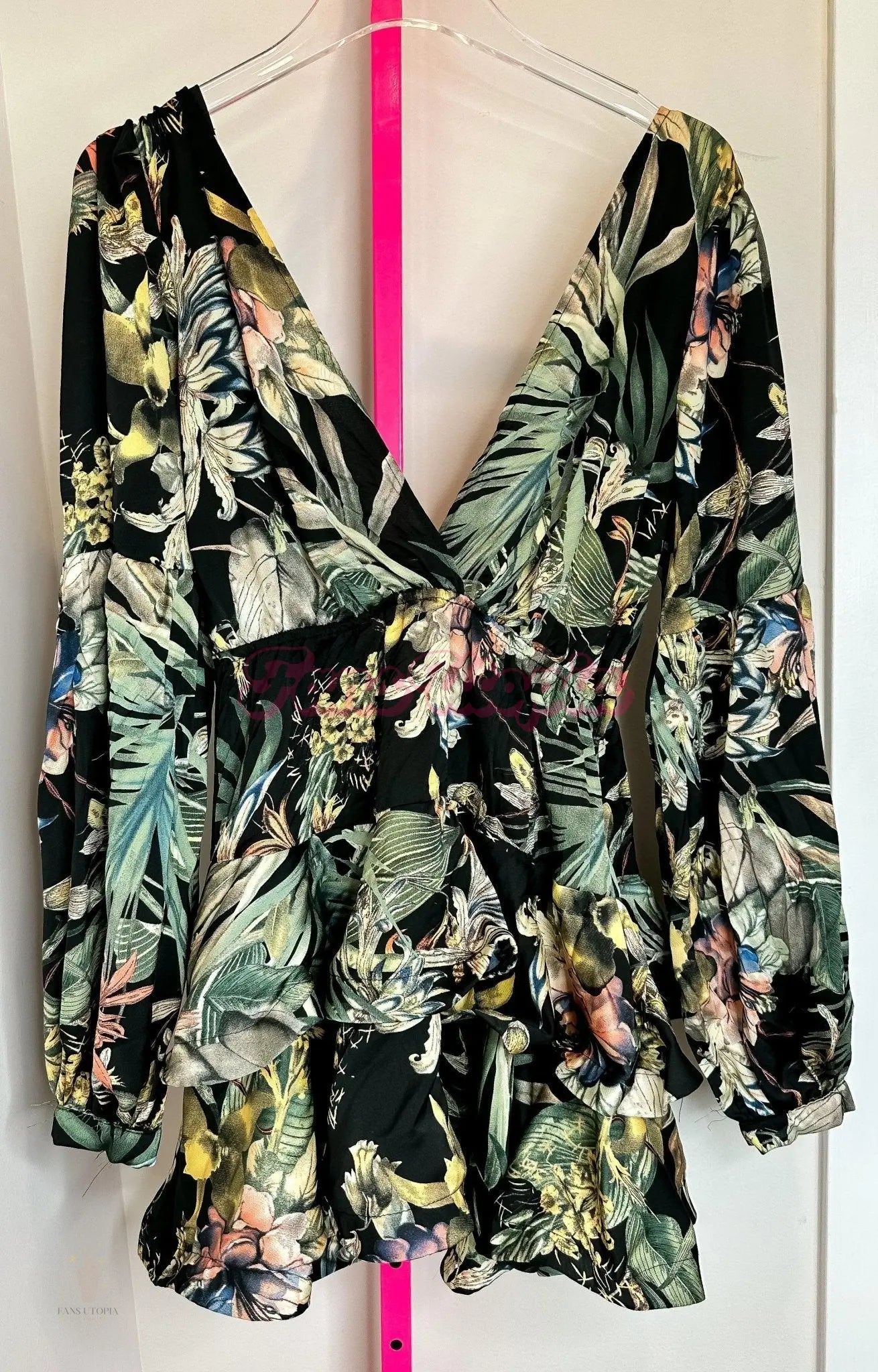 Rachael Cavalli Tropical Flower Dress Rachael Cavalli
