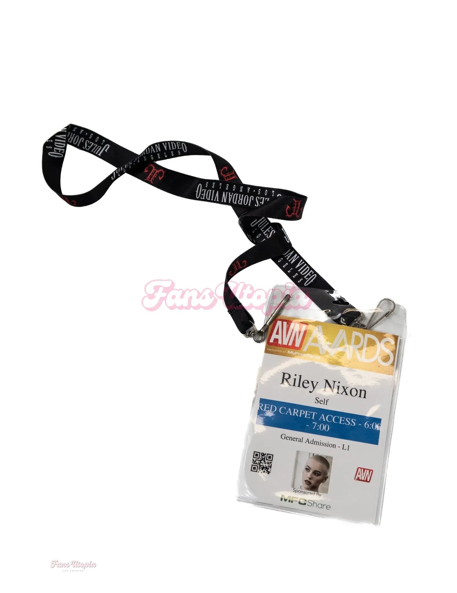 Riley Nixon 2019 AVN Awards Pass Riley Nixon