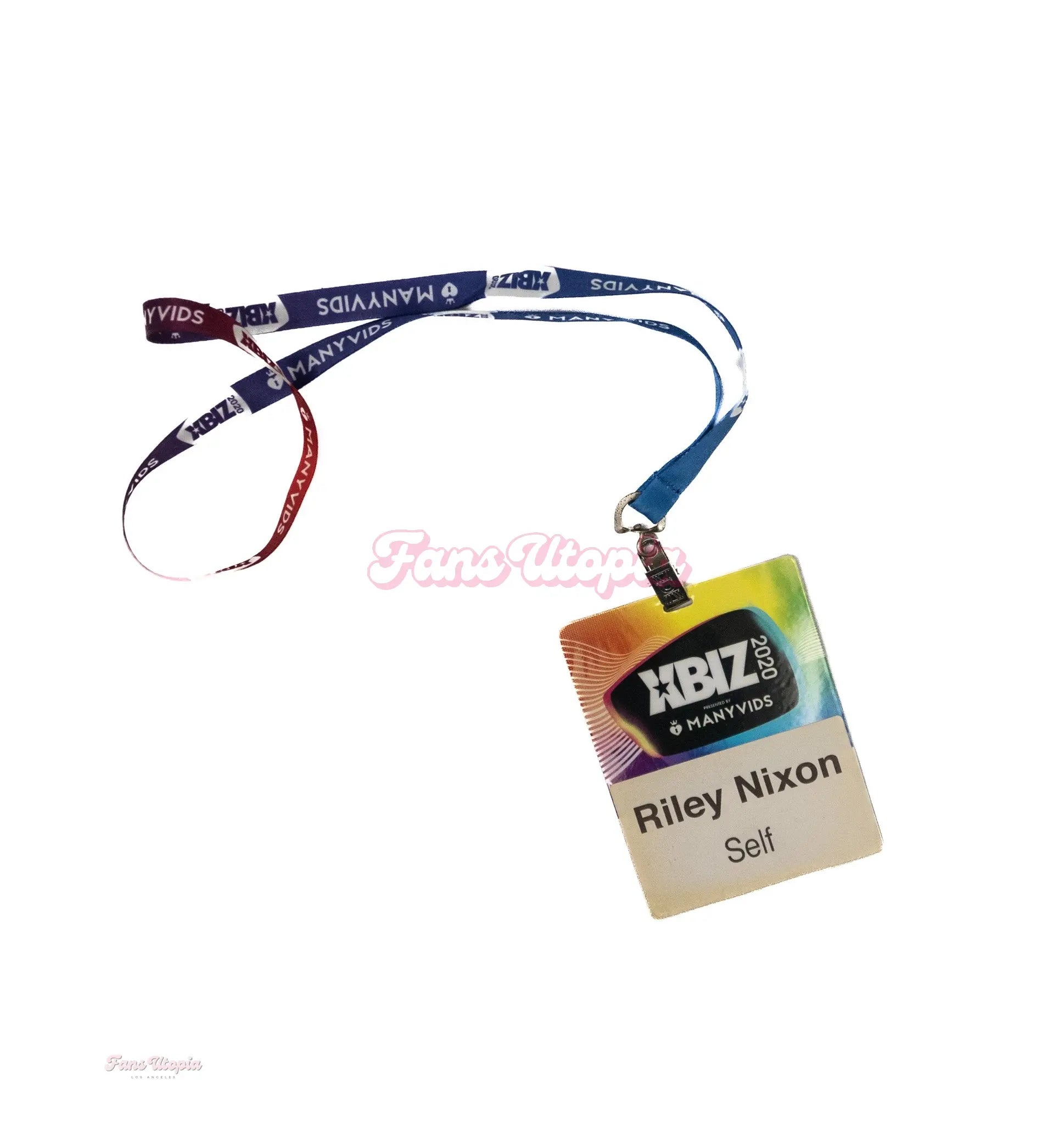 Riley Nixon 2020 Xbiz Convention Pass Riley Nixon