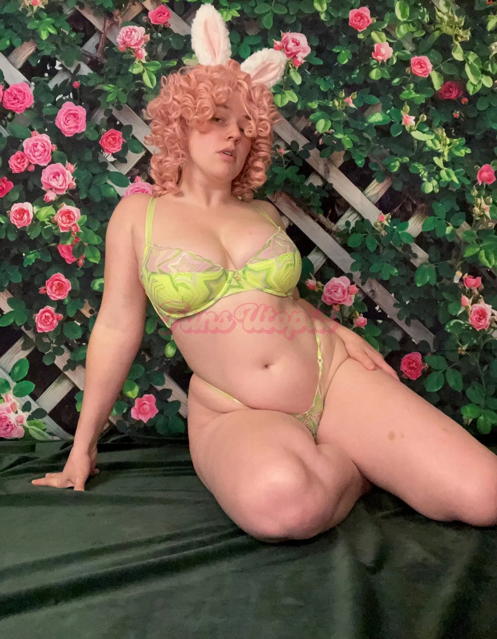 Riley Nixon Savage X Neon Green Bra & Panty Set Riley Nixon