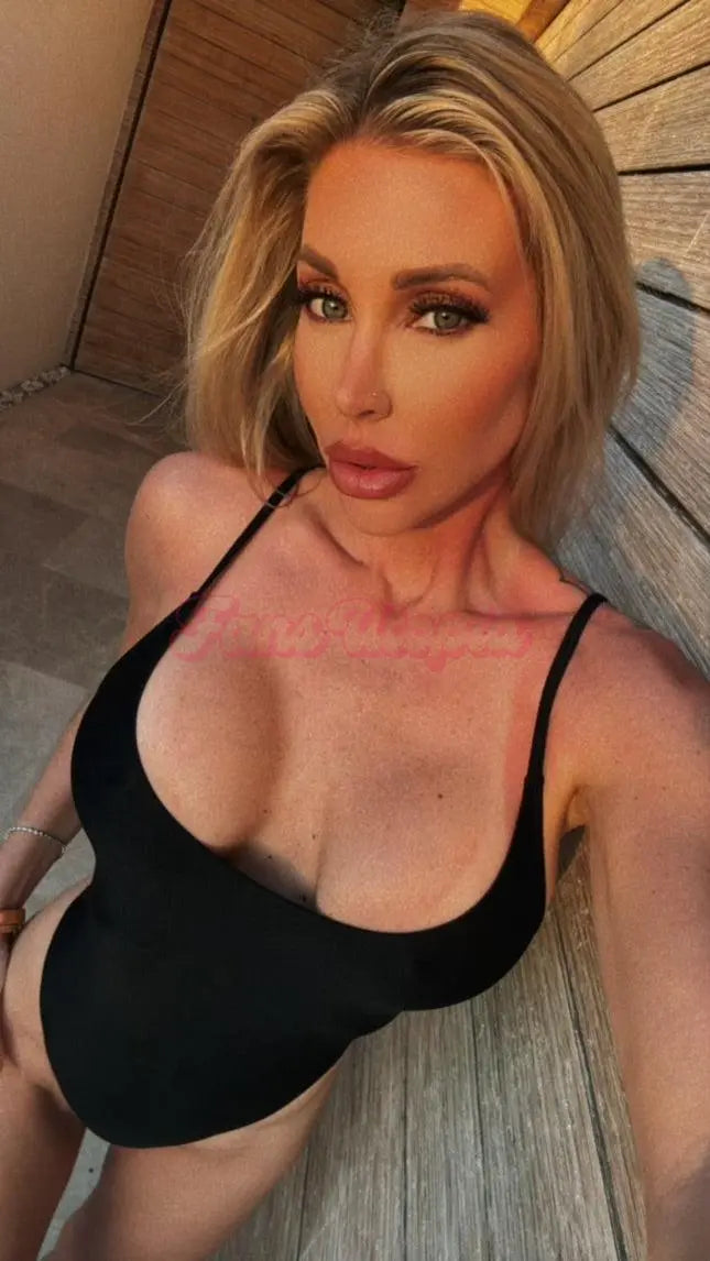Samantha Saint Black One Piece Suit Samantha Saint