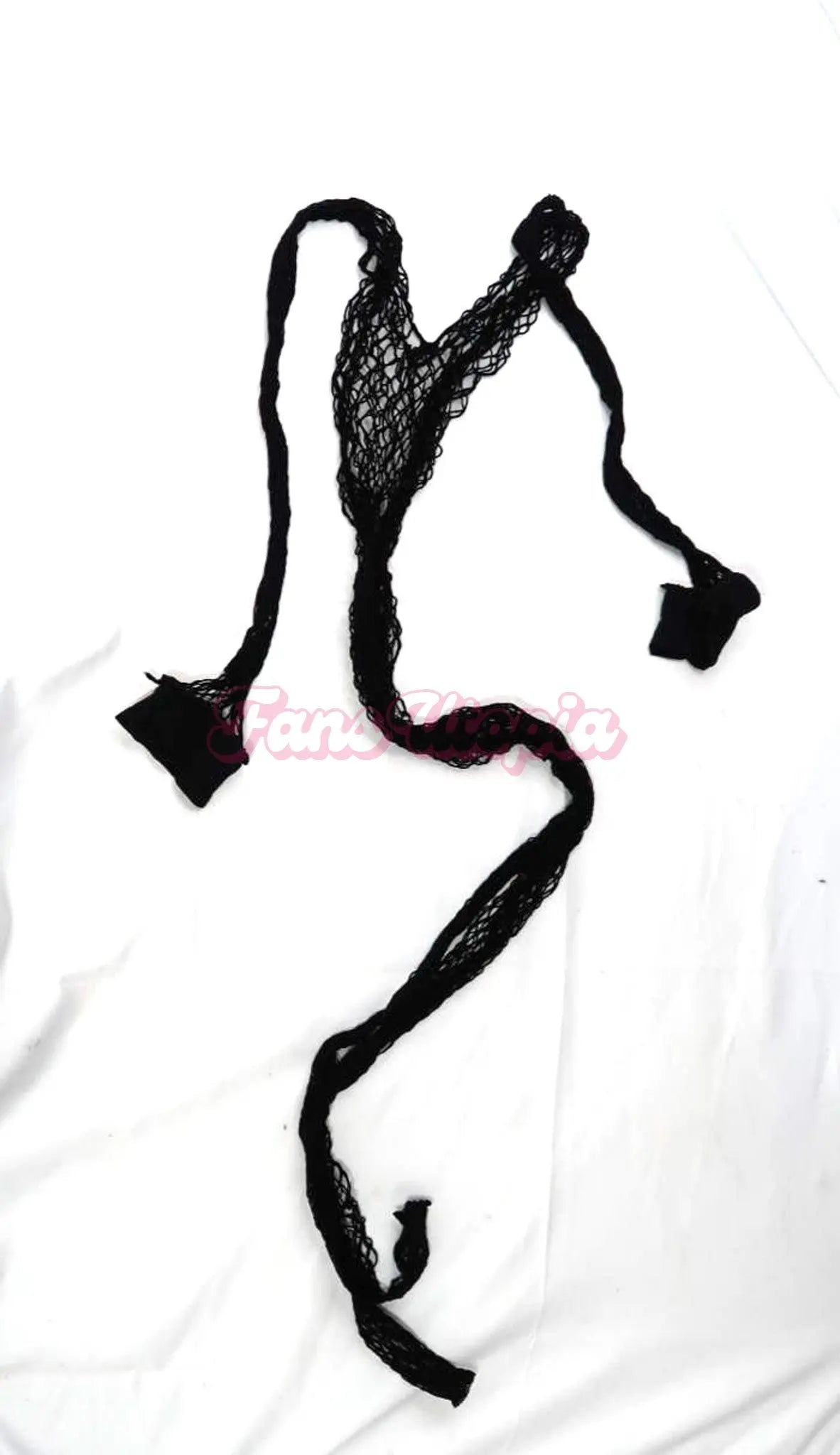 Savannah Bond Black Fishnet Bodysuit OUTLET