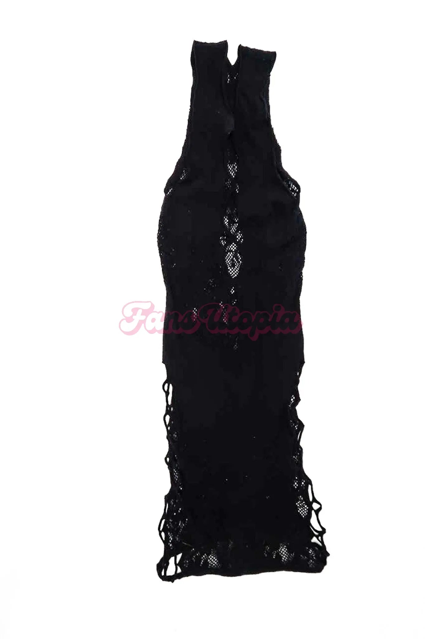 Savannah Bond Black Fishnet Mesh Dress Savannah Bond