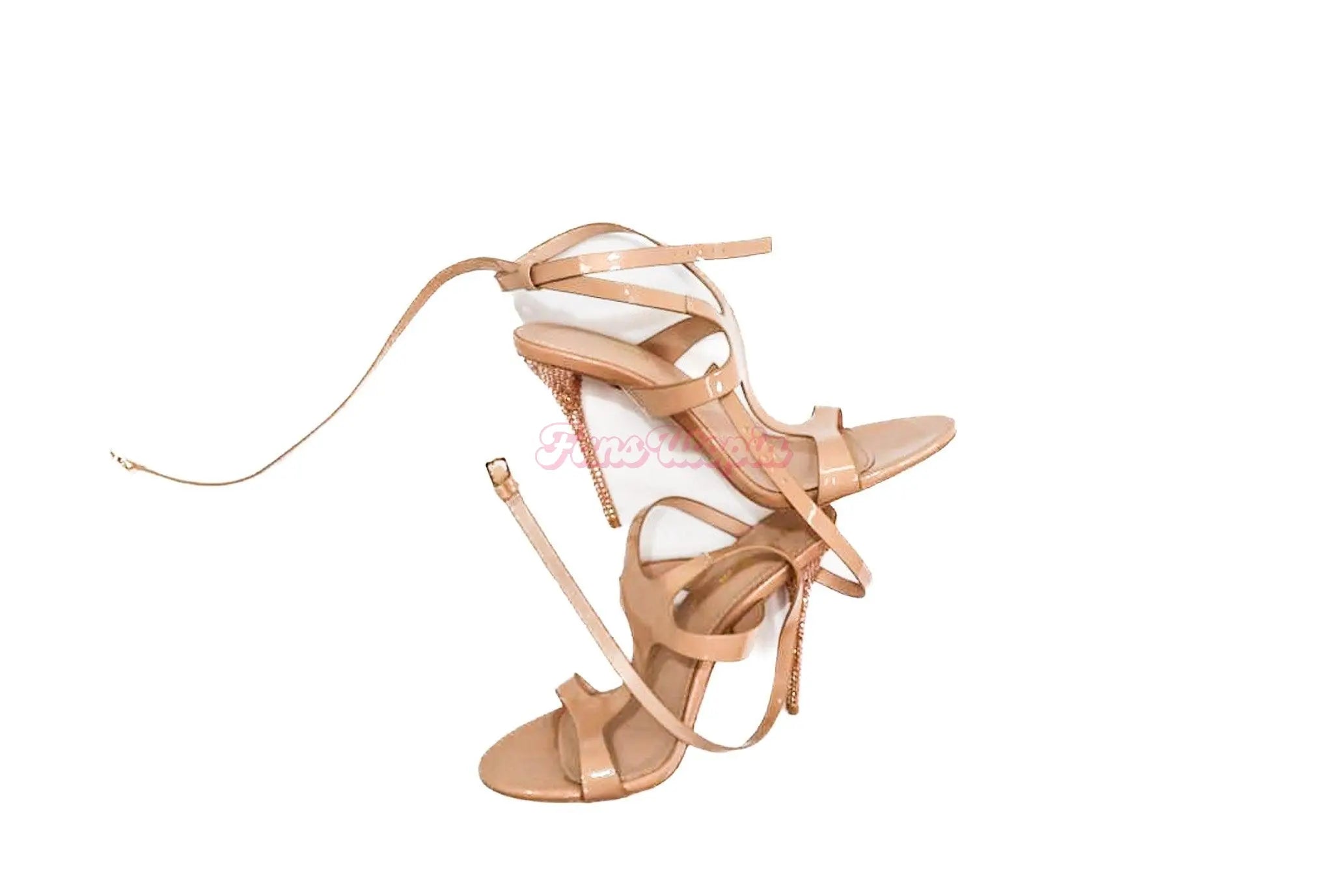 Savannah Bond Nude Strappy Heels OUTLET