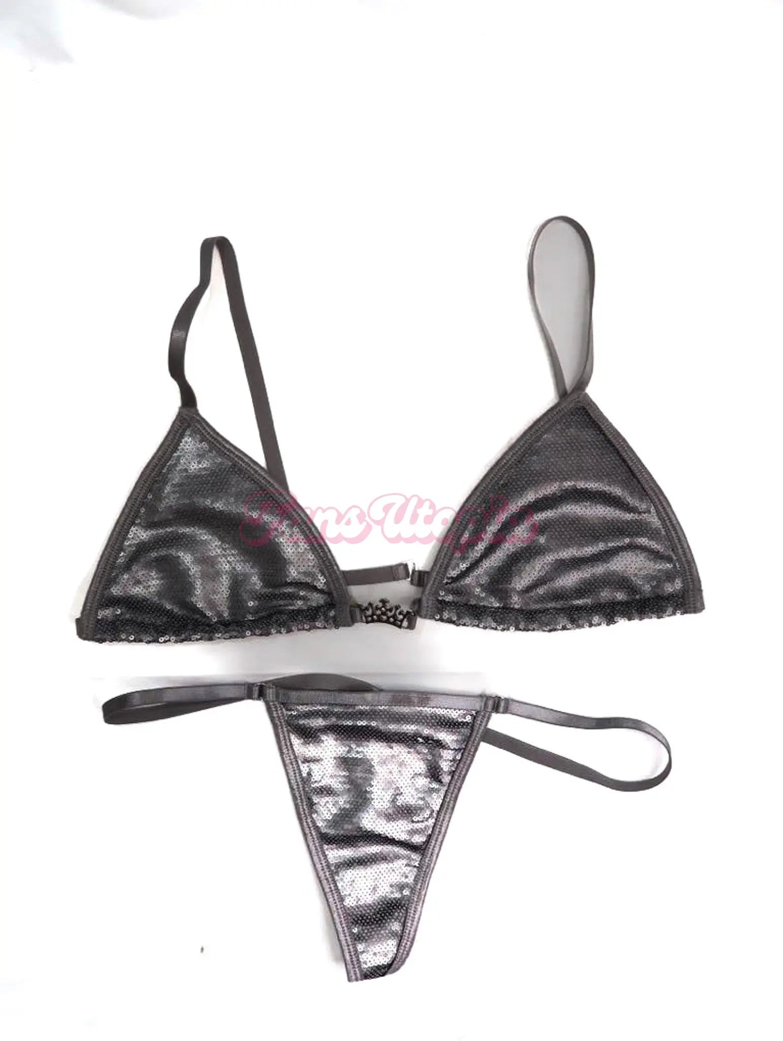 Savannah Bond Silver Sequence Bikini Savannah Bond
