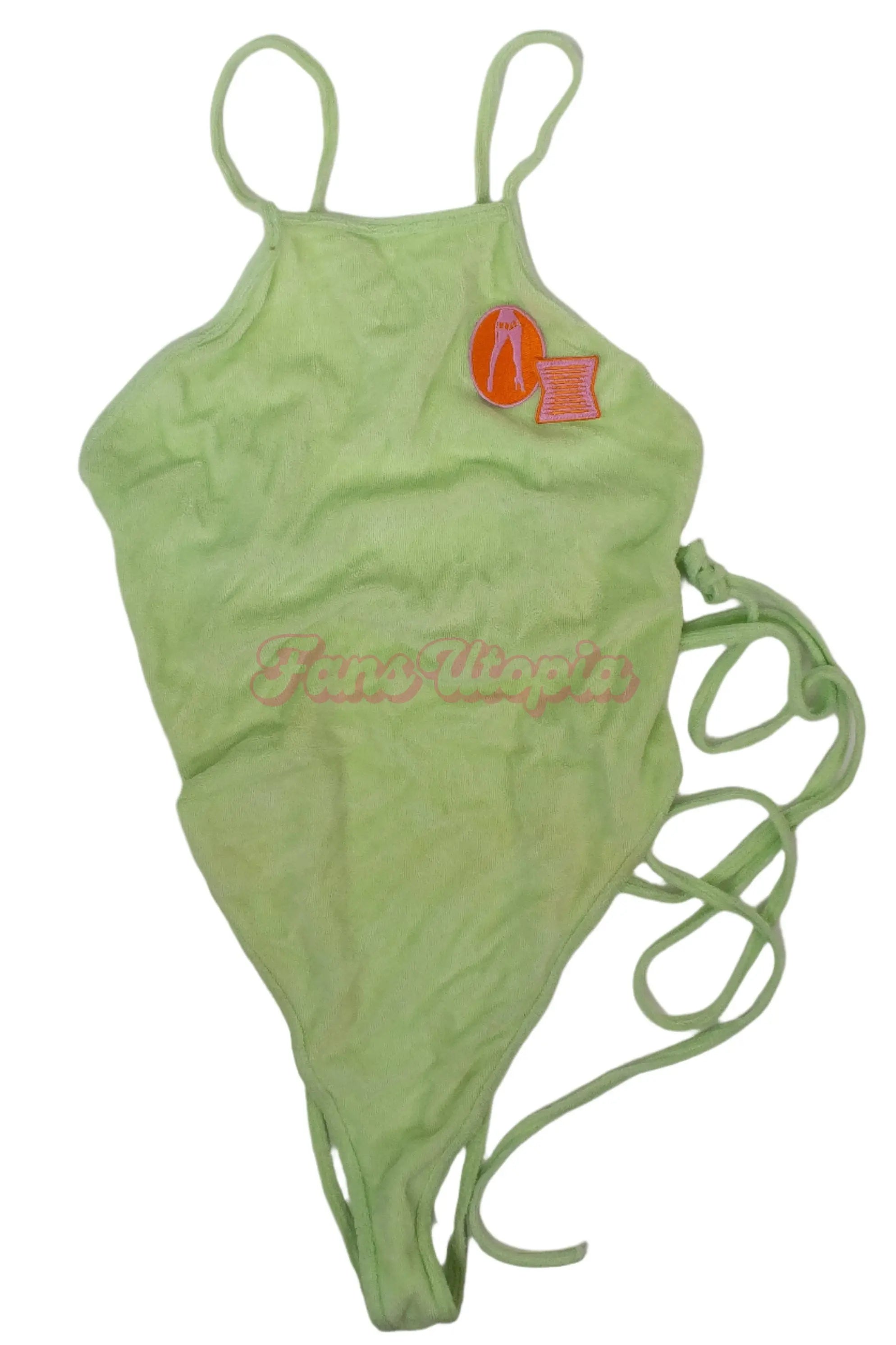 Siri Dahl Green Terry Swimsuit Siri Dahl
