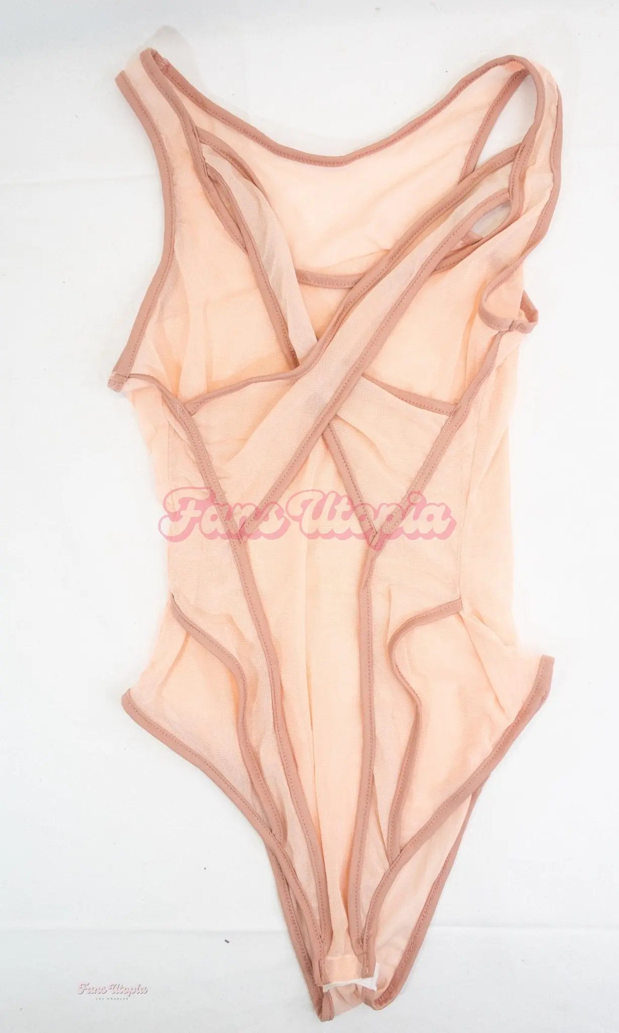 Siri Dahl Pink Mesh Bodysuit Siri Dahl