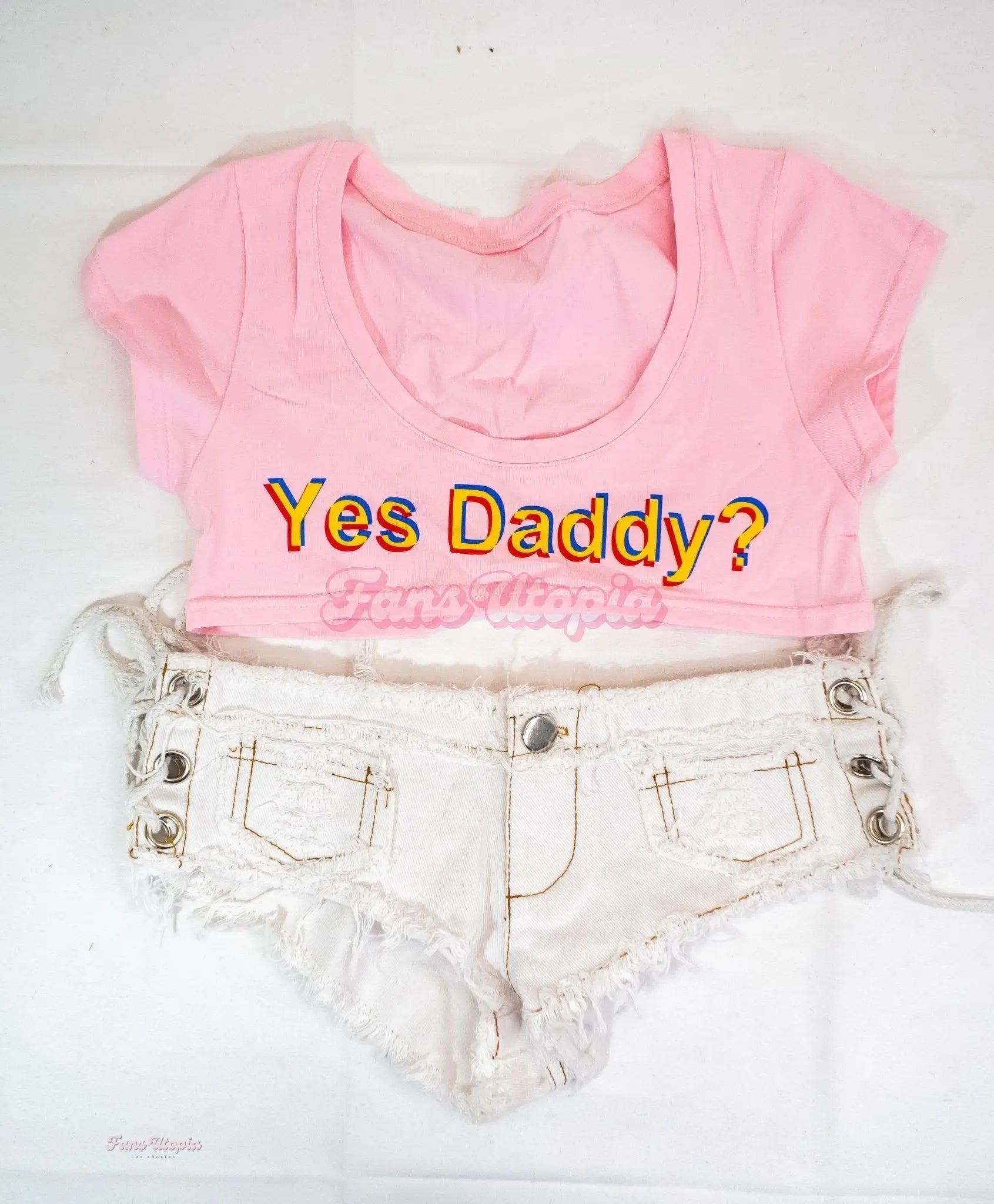 Sky Pierce Yes Daddy Outfit + Autographed Polaroid Sky Pierce