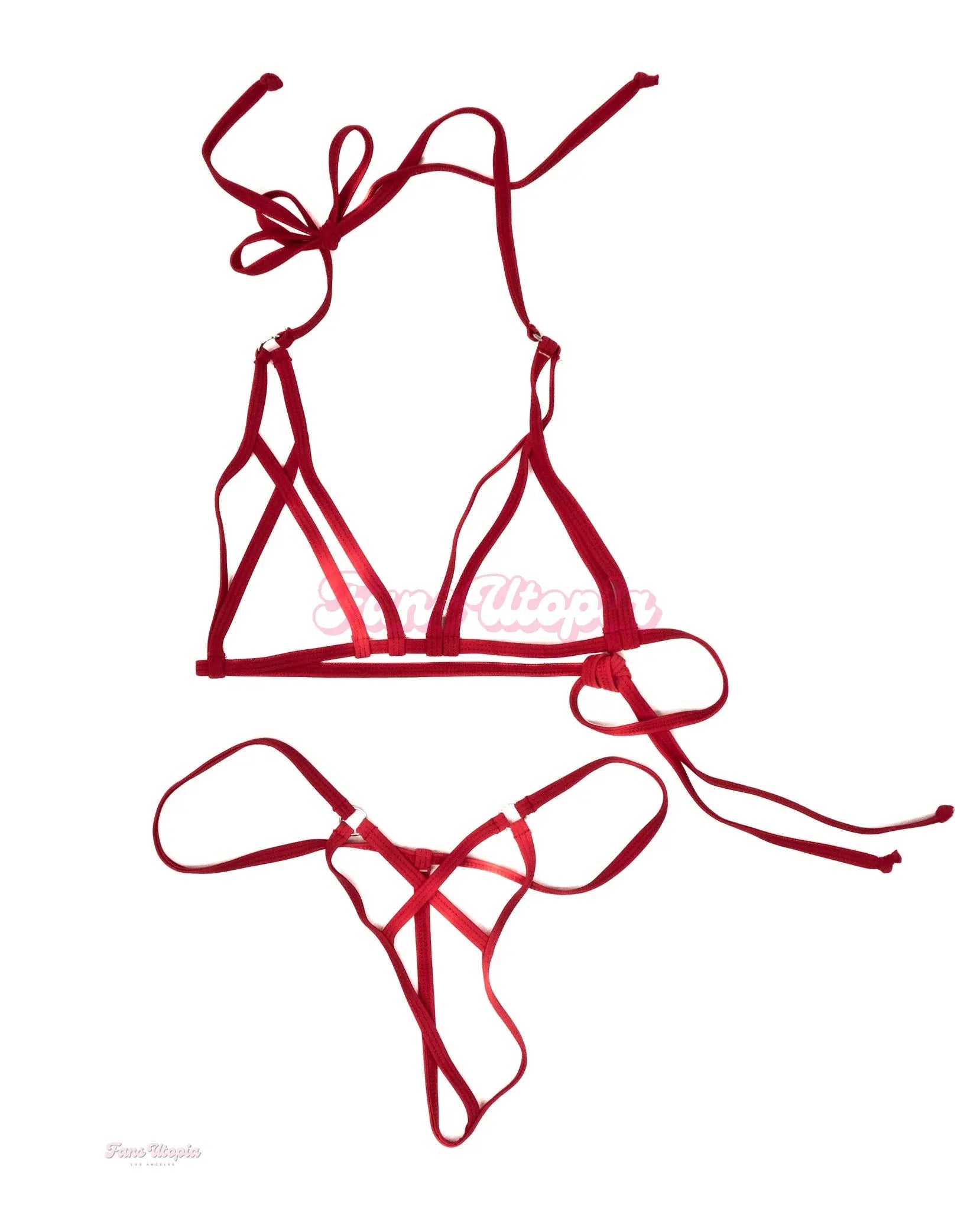 Sofie Marie Red String Bikini Sofie Marie