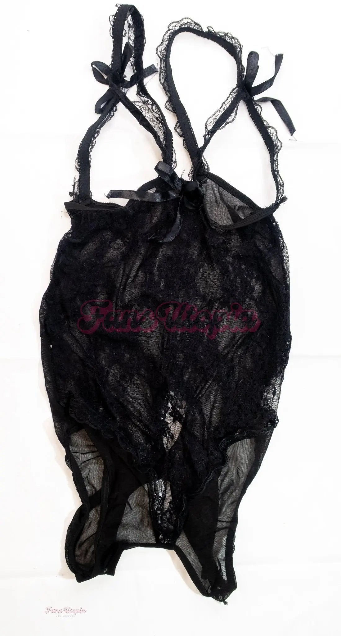 Summer Col Black Lace Bodysuit + Autographed  Polaroid Summer Col