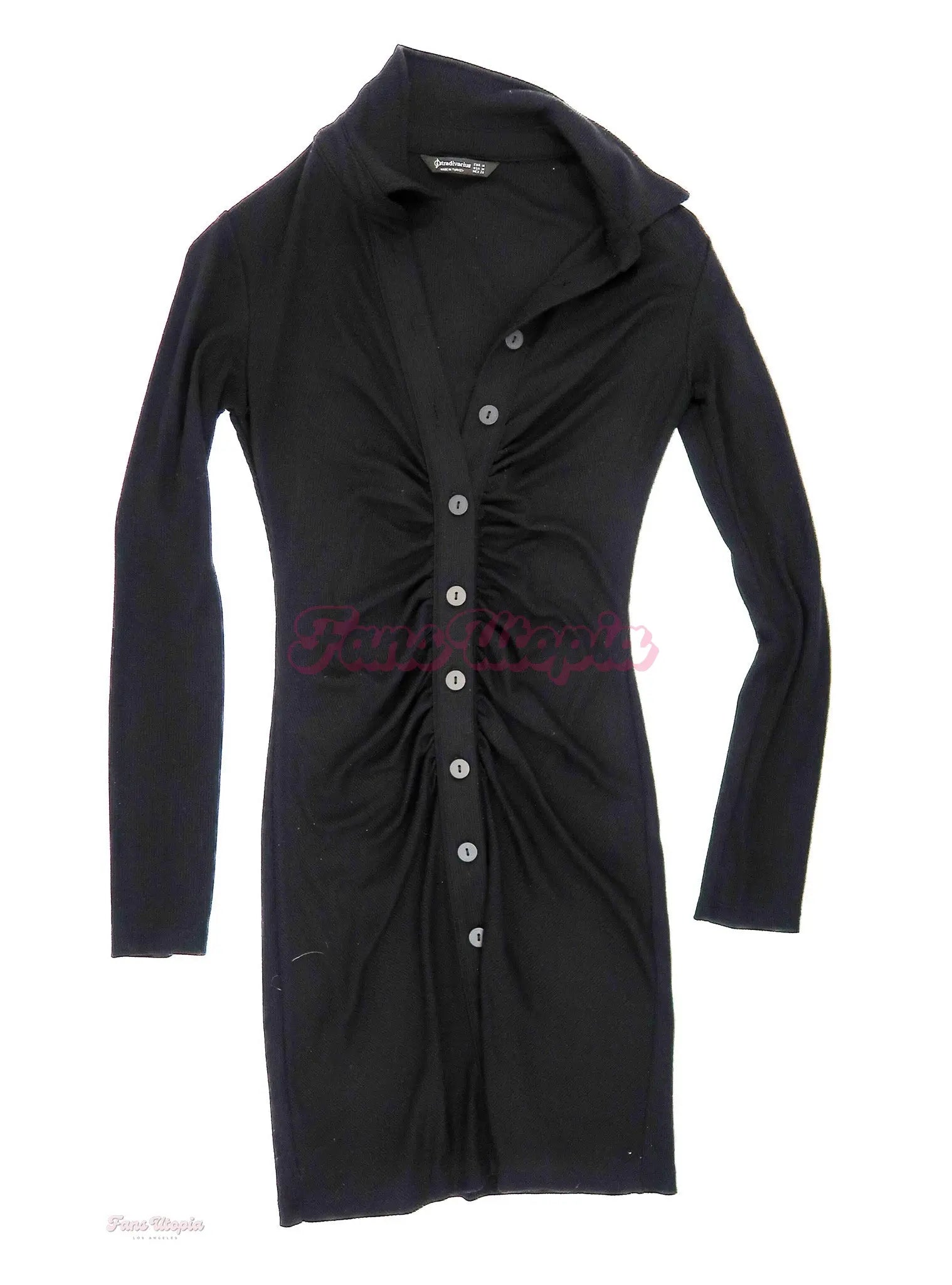 Tera Patrick Button Up Ribbed Dress Tera Patrick