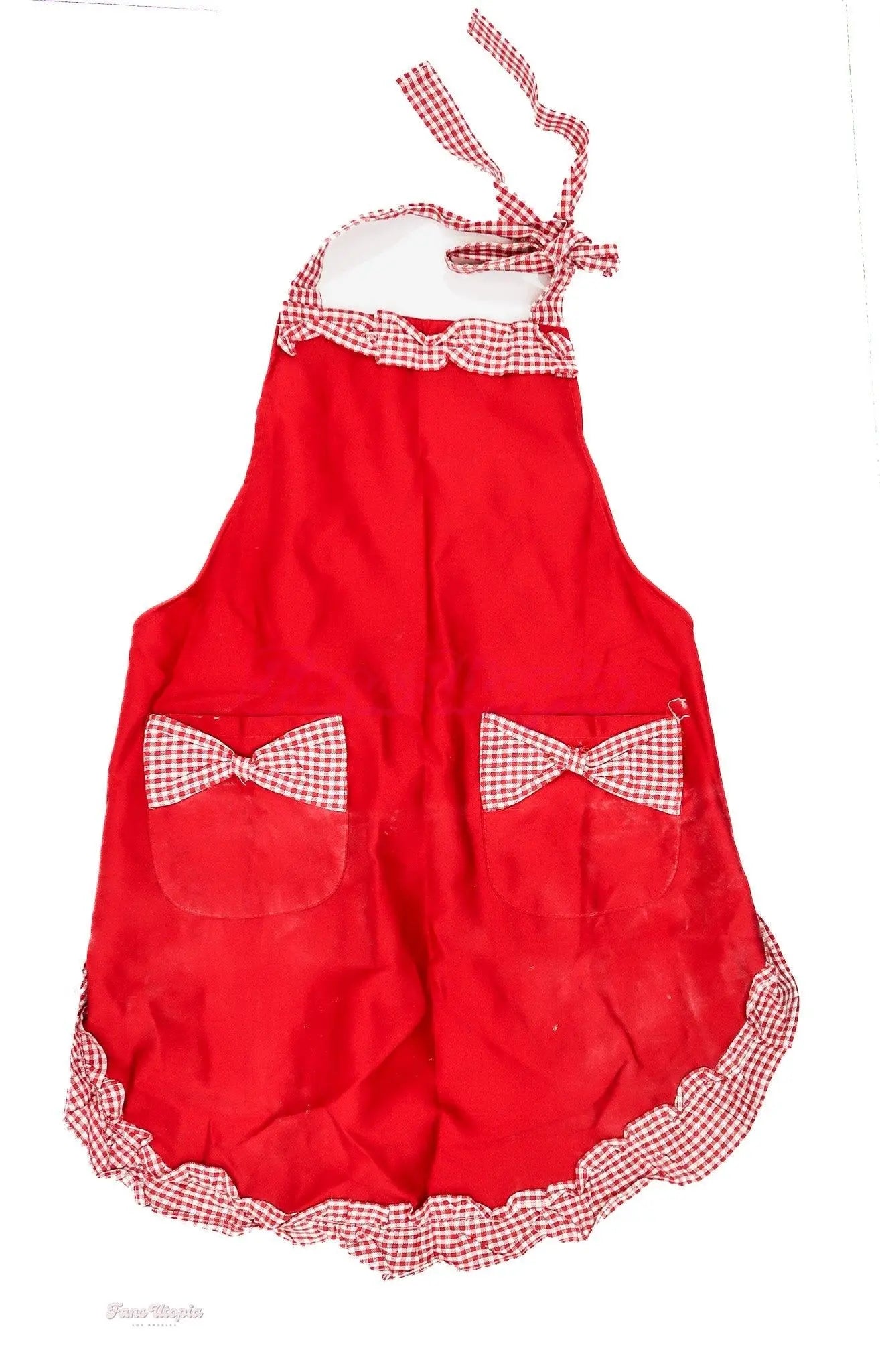 Tera Patrick Red & Black Dirty Apron Tera Patrick