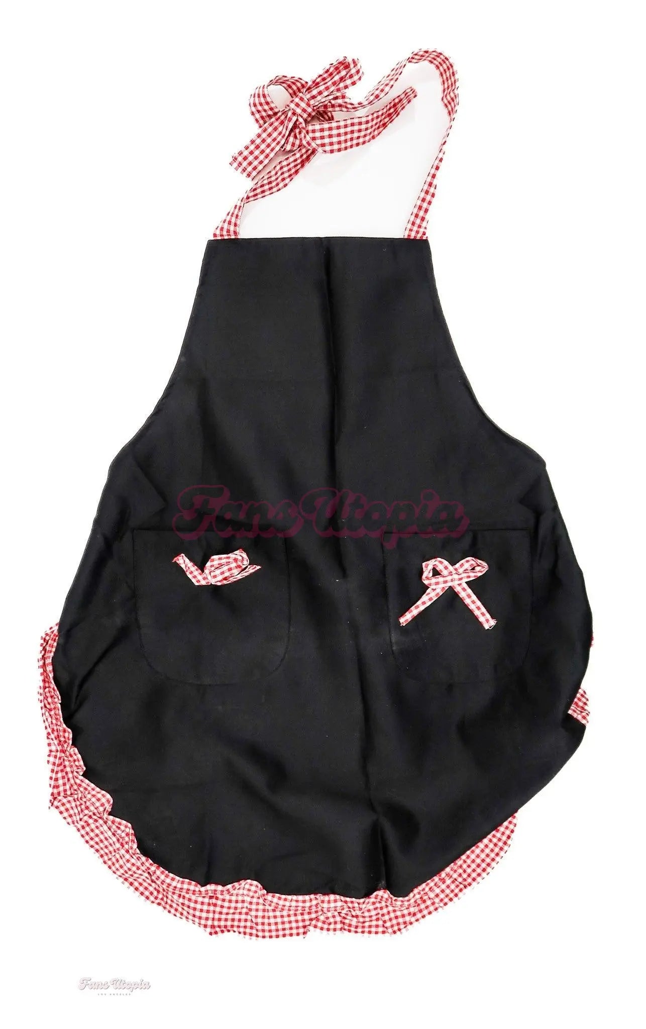 Tera Patrick Red & Black Dirty Apron Tera Patrick