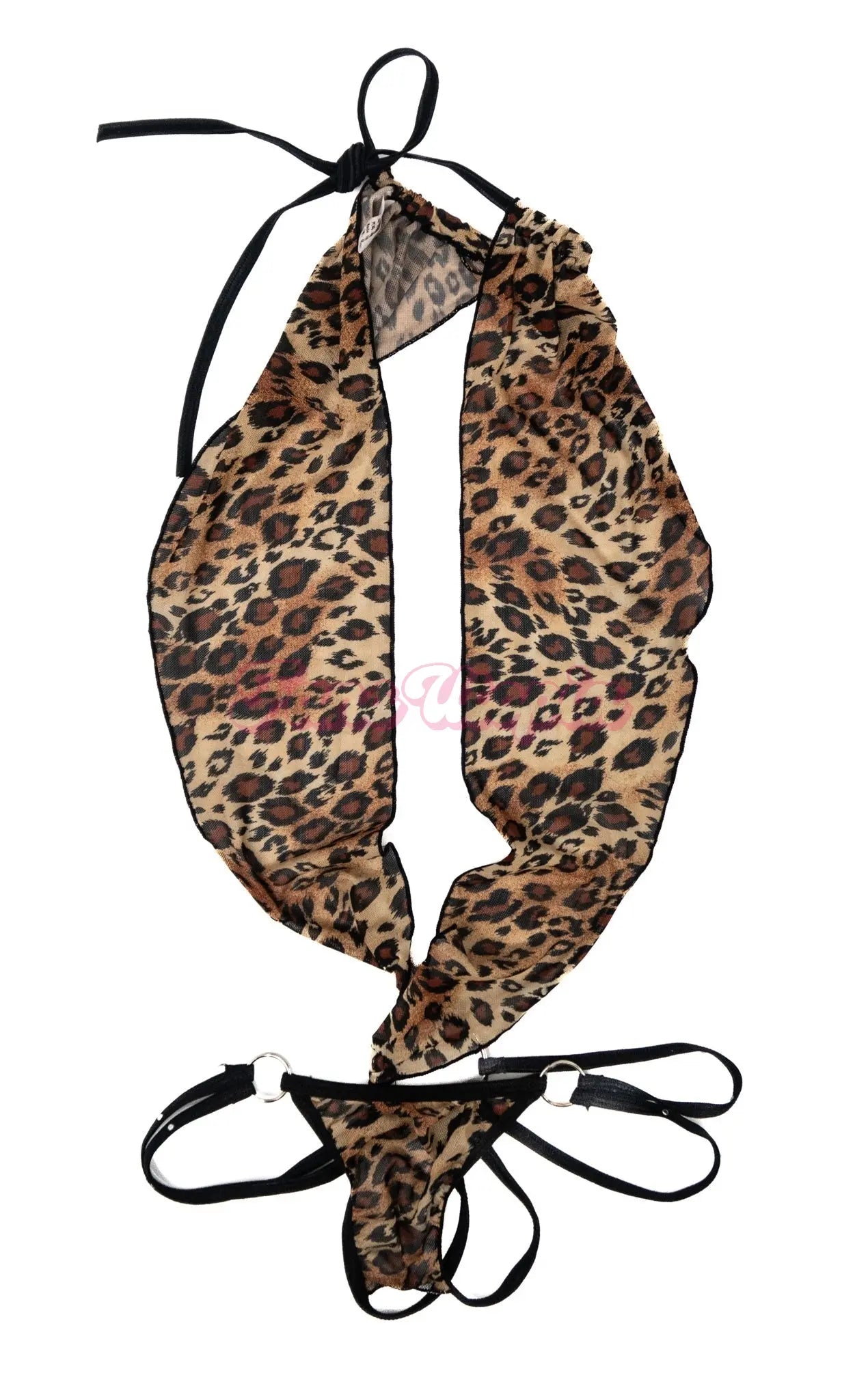 Tru Kait Crotchless Leopard Bodysuit Tru Kait