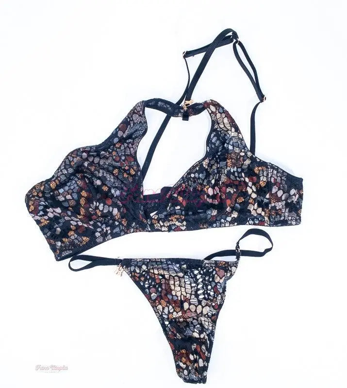 Vicki Chase X Savage Bra & Panties Set Vicki Chase