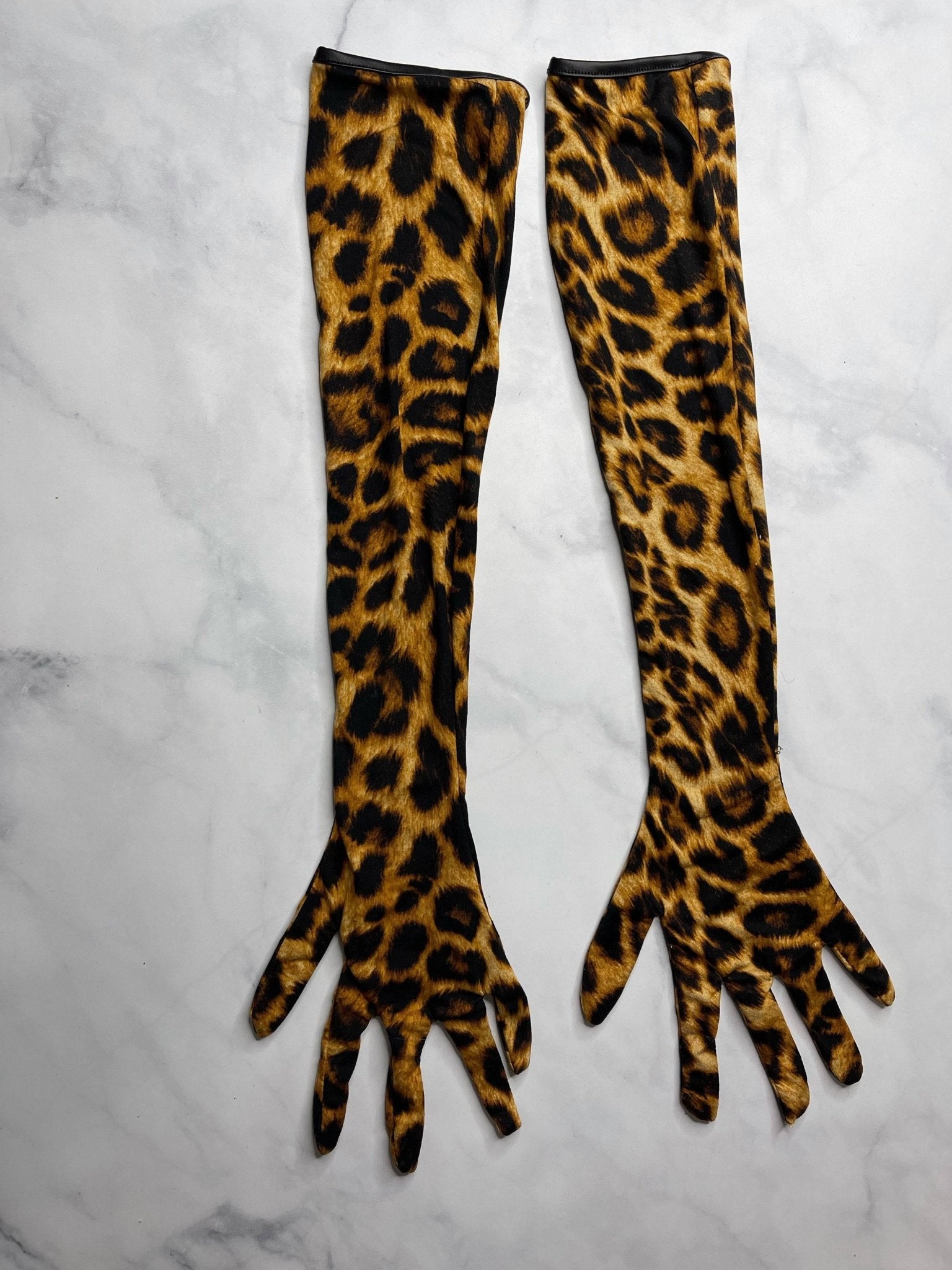 Creole Barbieee Leopard Gloves Creole Barbieee
