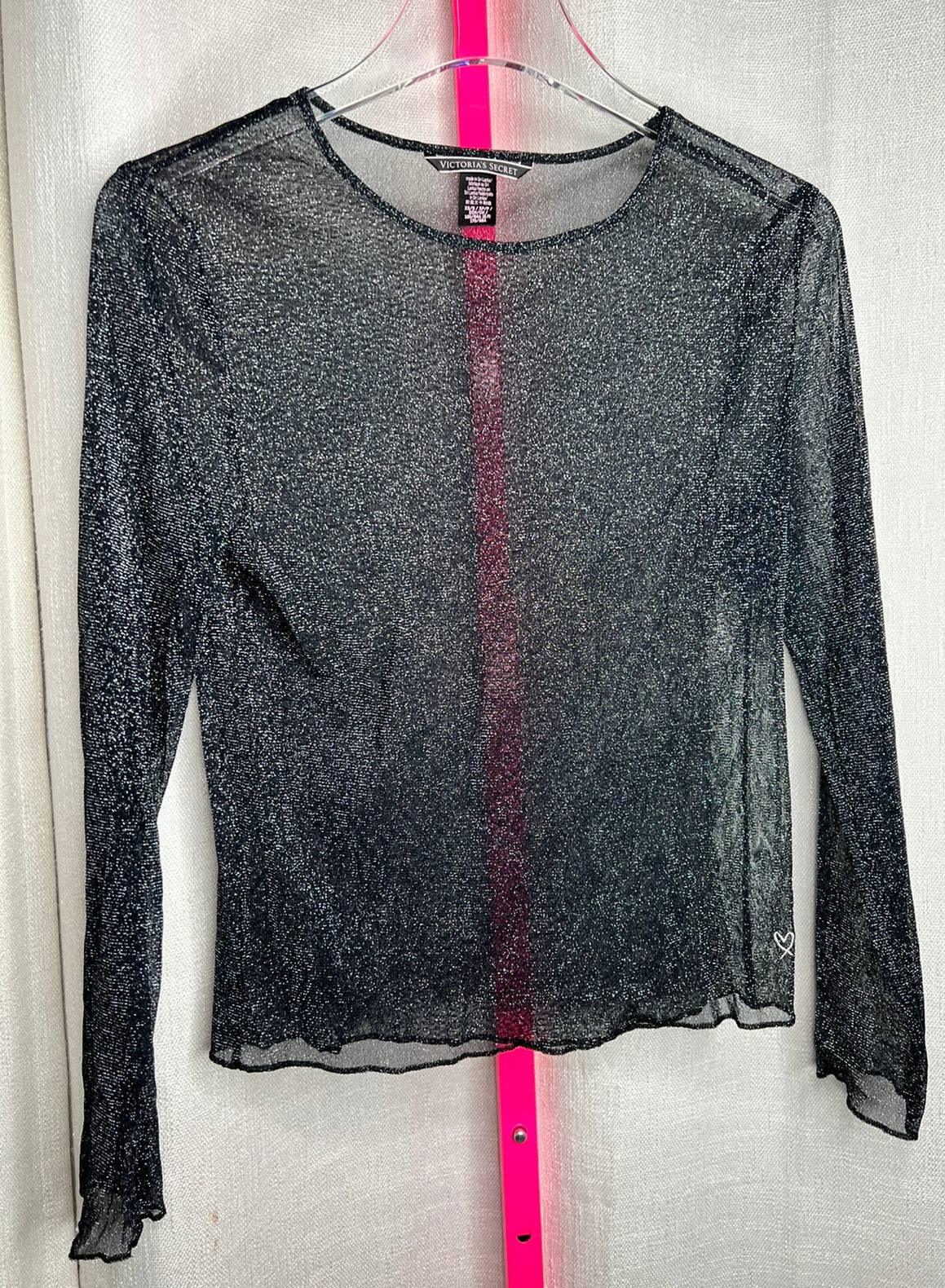 Kenna James Black Sheer Top Kenna James