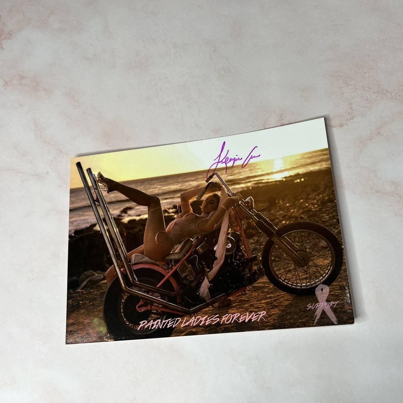 Kenzie Anne Motorcycle Photo Kenzie Anne